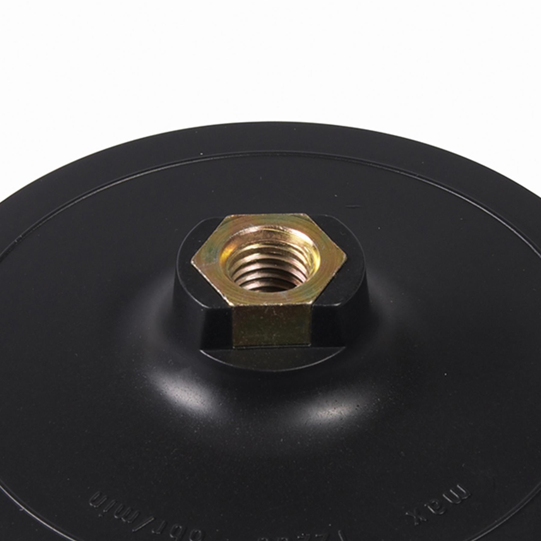 Brand New 125 x 2mm Hook and Loop Backing Pad Polishing Sanding Angle Grinder