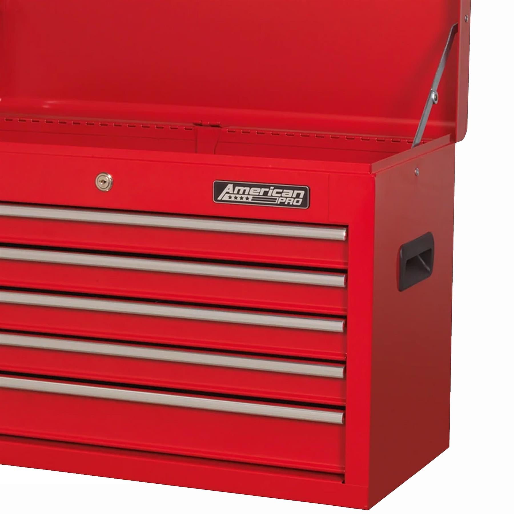 Sealey Topchest 5 Drawer with Ball-Bearing Slides - Red