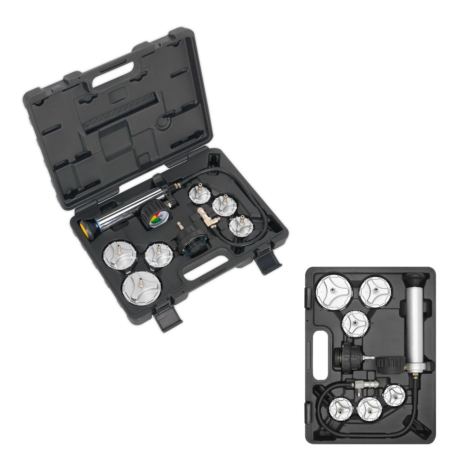 Sealey Cooling System Pressure Test Kit 7pc - Commercial