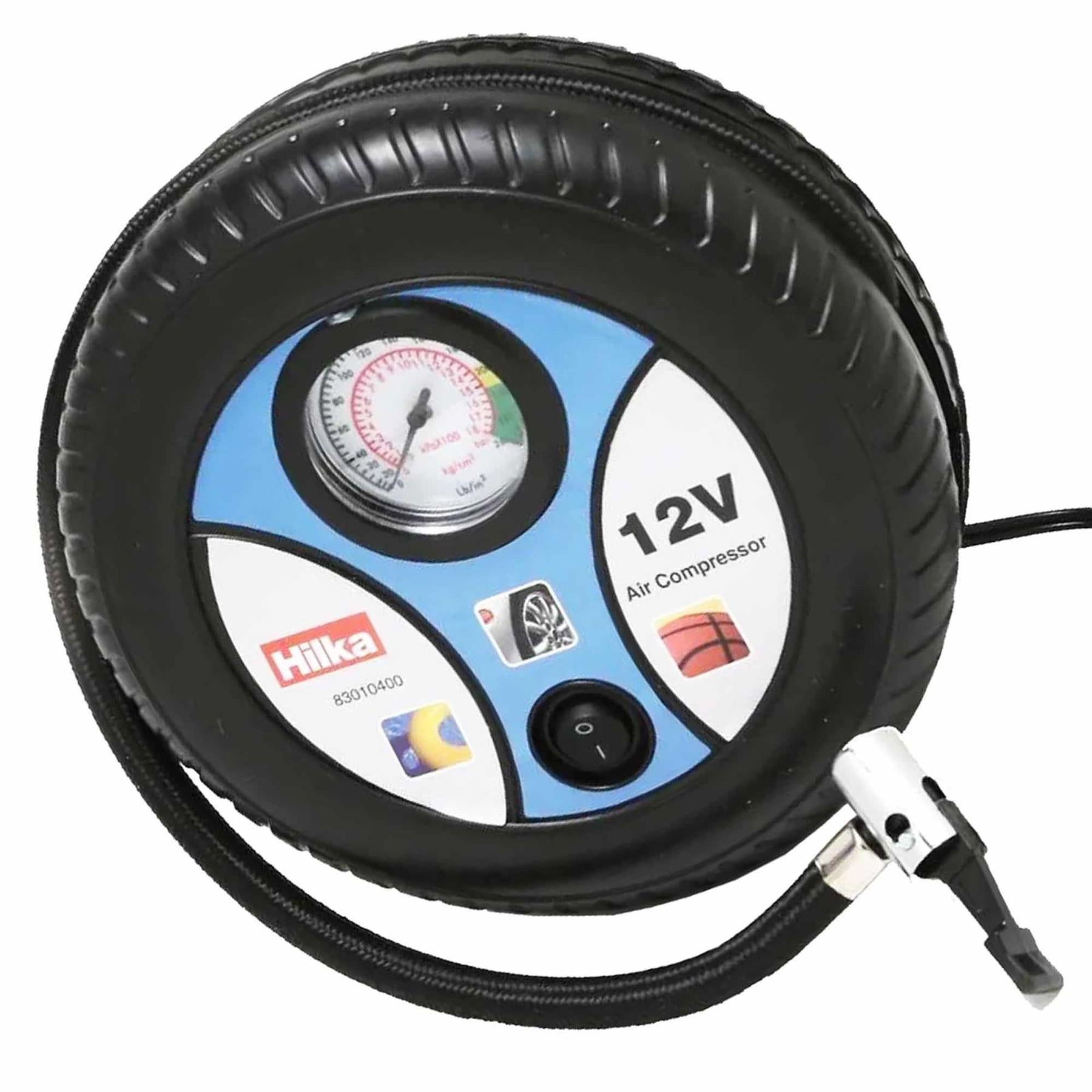 Portable 12V Car Air Compressor Quick Inflation