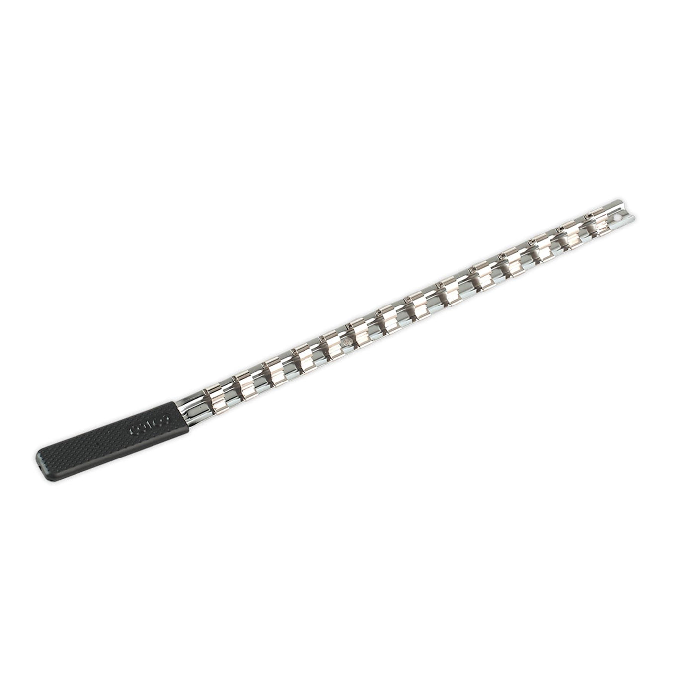 Sealey Socket Retaining Rail With 14 Clips 3/8" Sq Drive For Any Size - AK3812