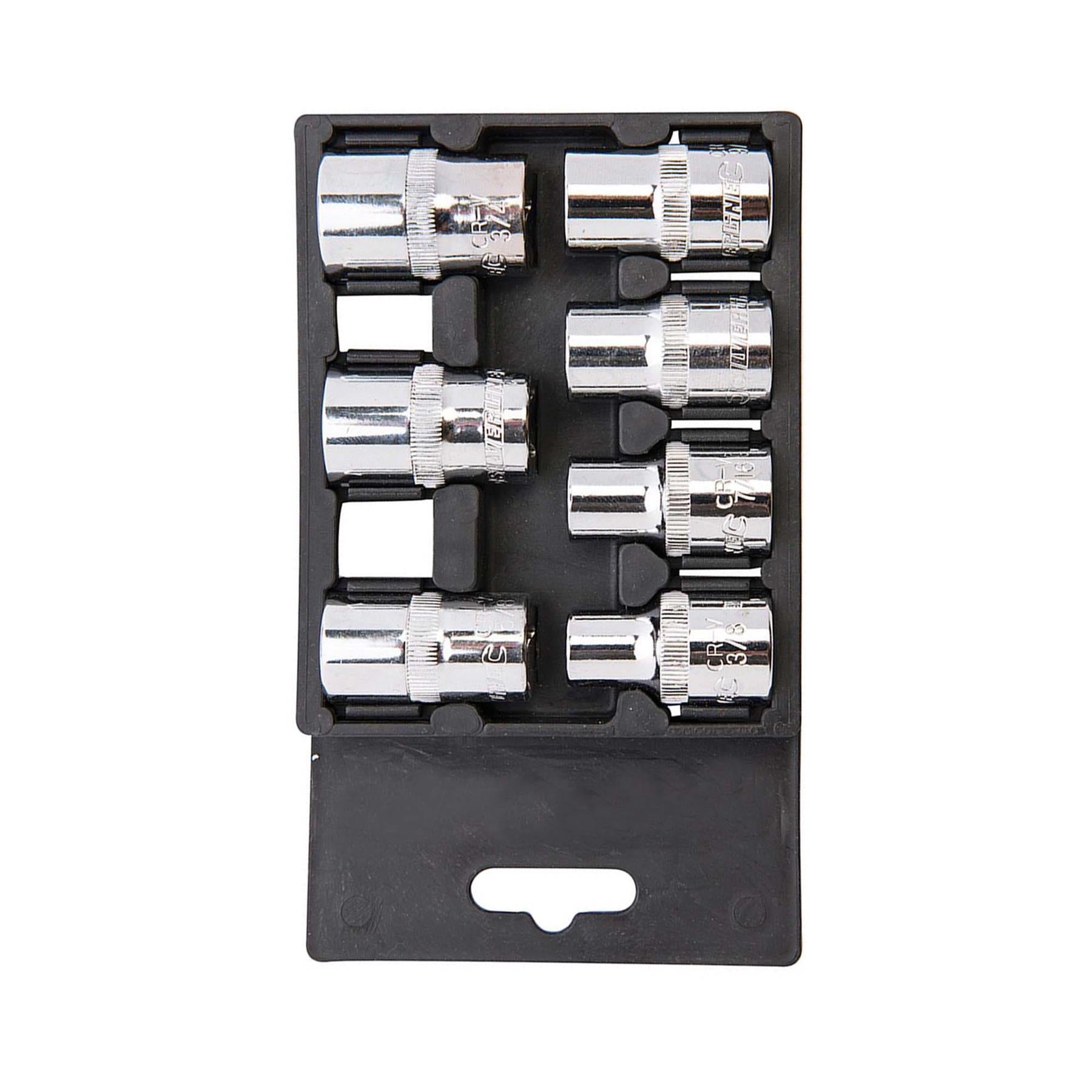 7Pce Socket Set 1/2" Drive Imperial 3/8" - 3/4" Chrome Vanadium Quality