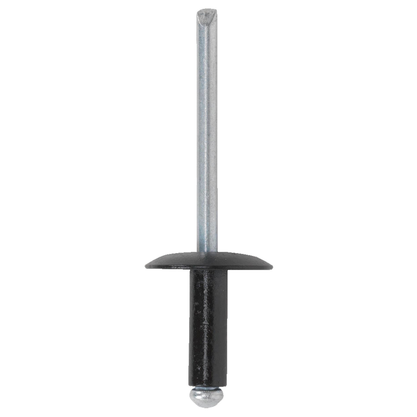 Sealey Aluminium Rivet Black Large Flange 4 x 10mm Pack of 200