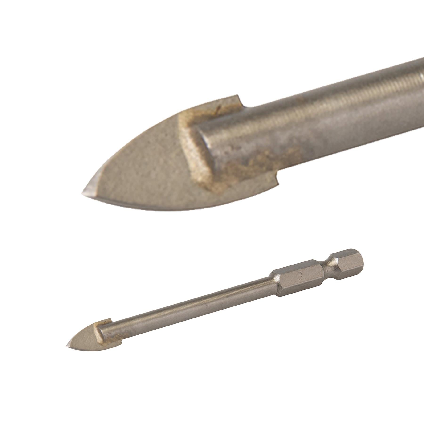 Drill Bit For Tile & Glass Tile Ceramic Hex Shank Drill Bit 8mm