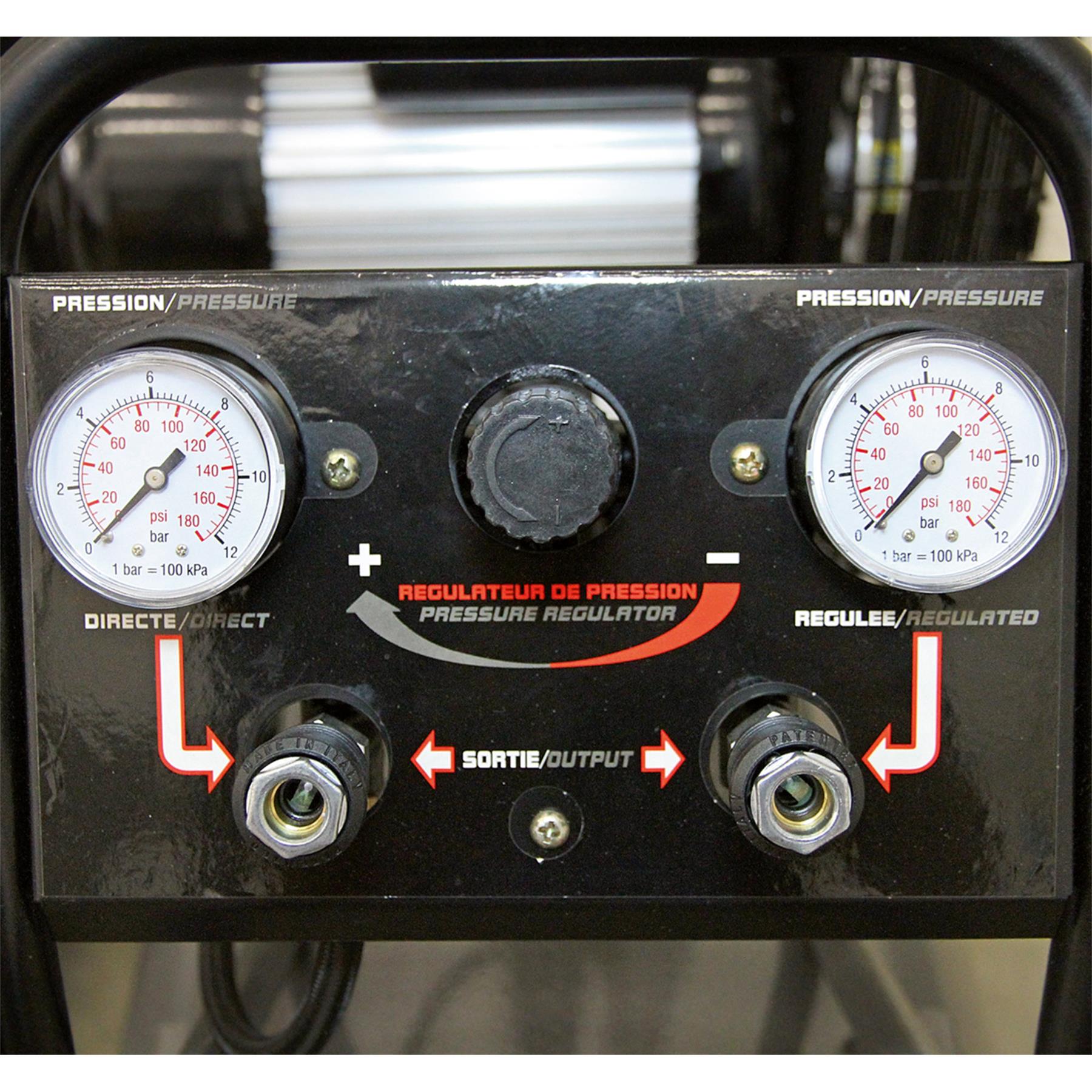 Sealey Compressor 100L Belt Drive 3hp with Front Control Panel