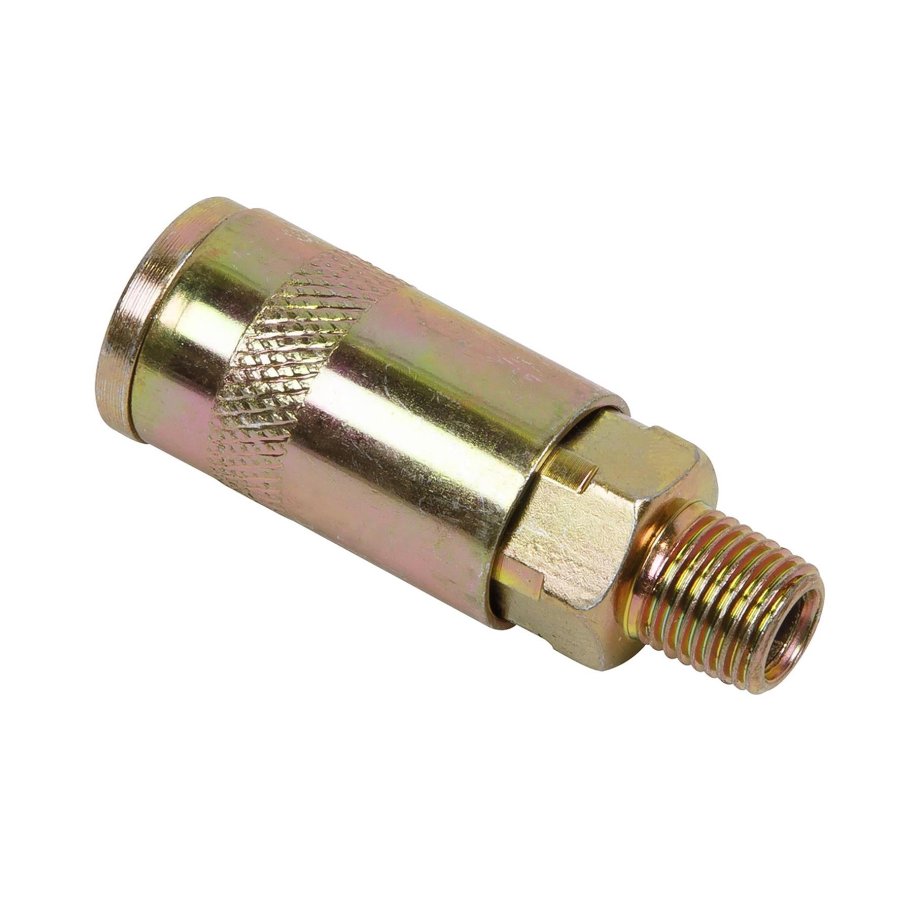 Sealey Male 1/4"BSPT Single Coupling Body Air Coupler Compressor Connector