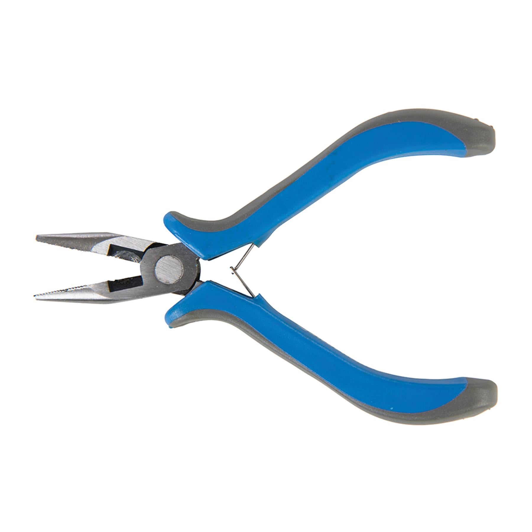 Long Nose Mini Pliers Carbon Steel Hand Tools 130mm Steel Jaws For Accurate Work