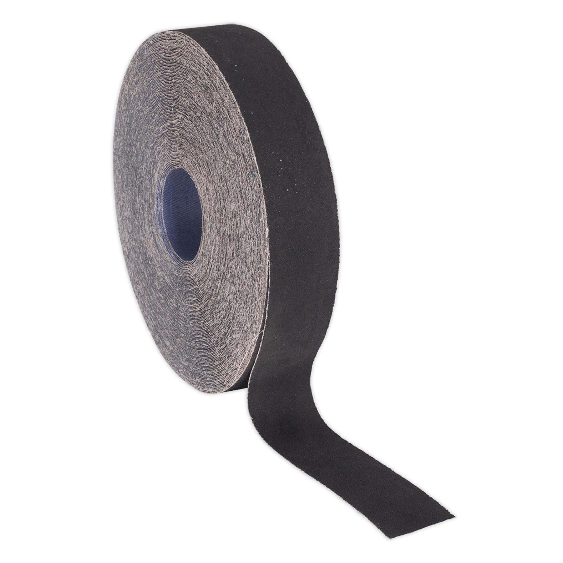 Sealey Emery Roll Blue Twill 50mm x 50m 40Grit