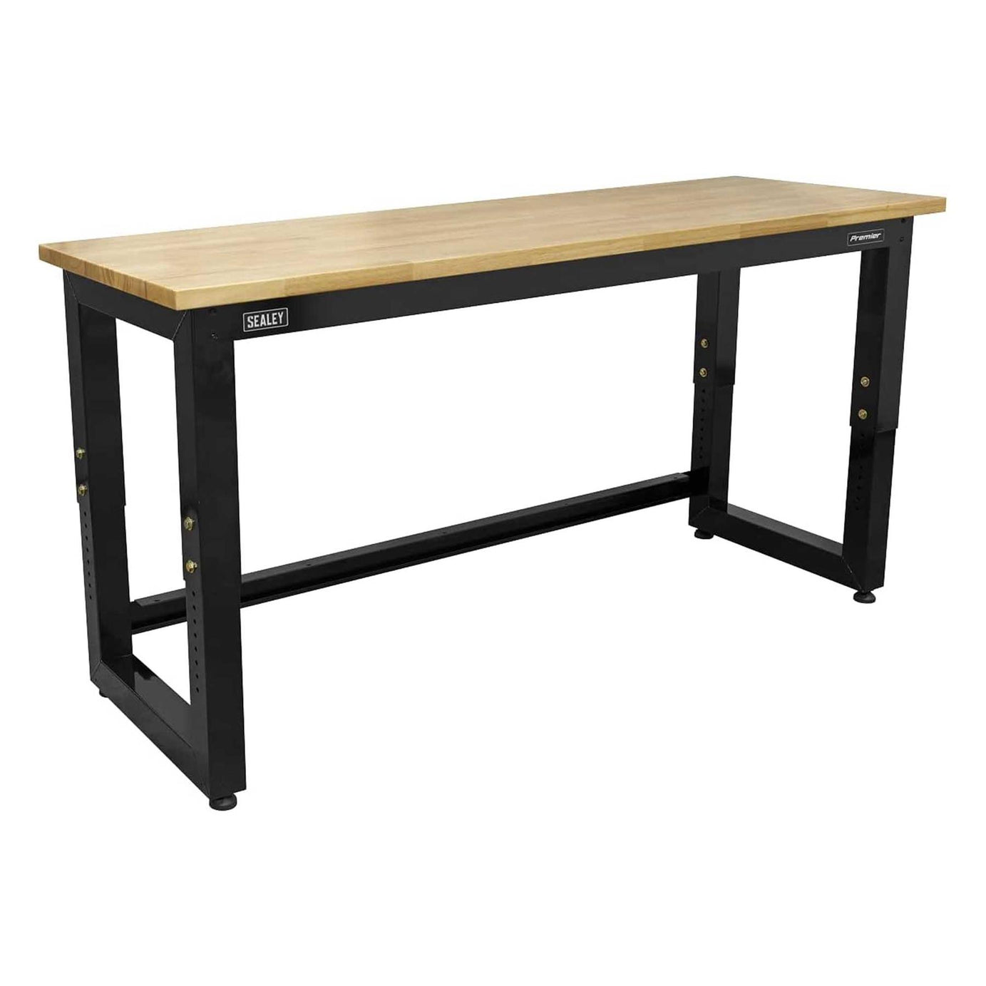 Sealey Steel Adjustable Workbench with Wooden Worktop 1830mm - Heavy-Duty