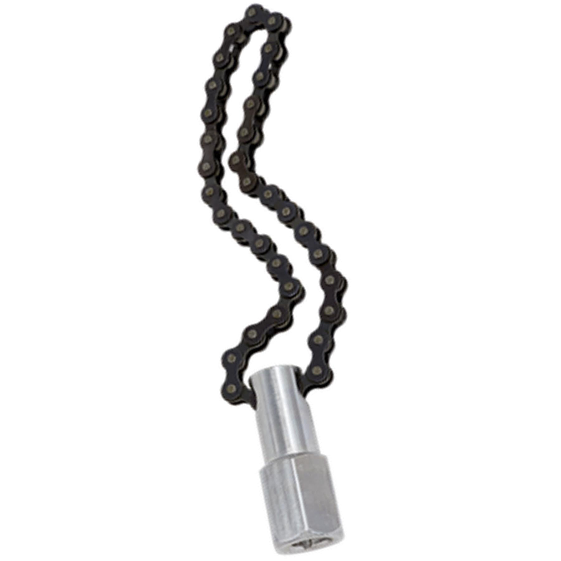 Sealey Oil Filter Chain Wrench 135mm Capacity 1/2"Sq Drive