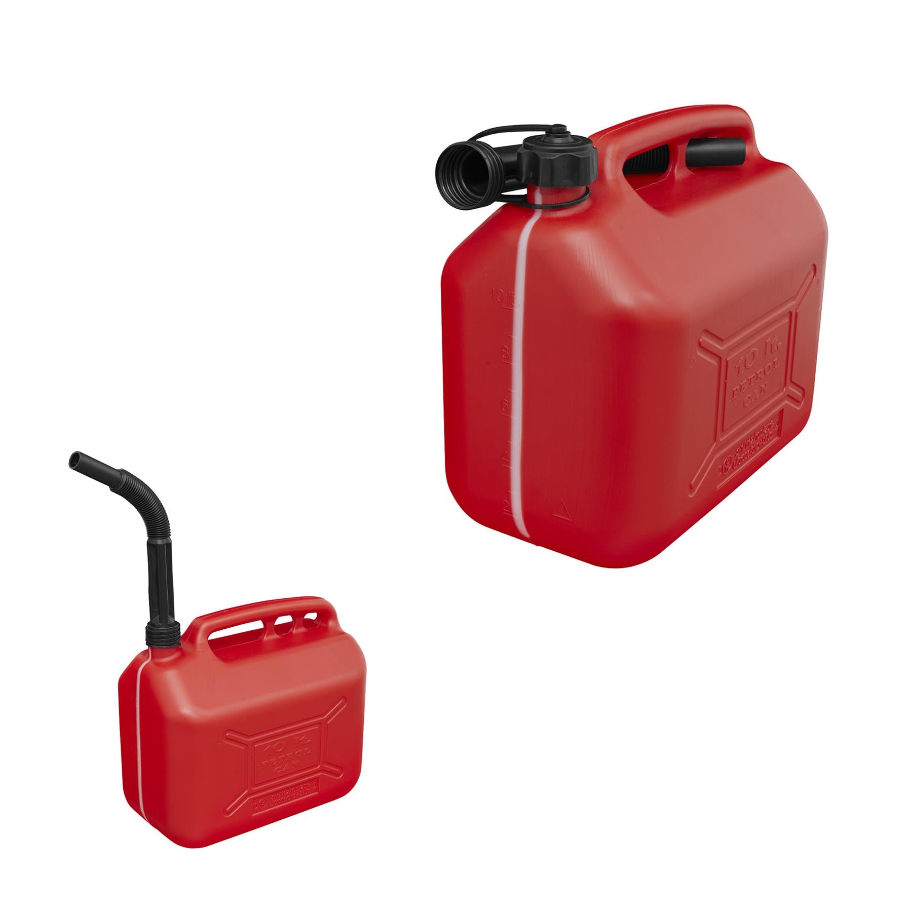 Sealey Fuel Can 10L - Red