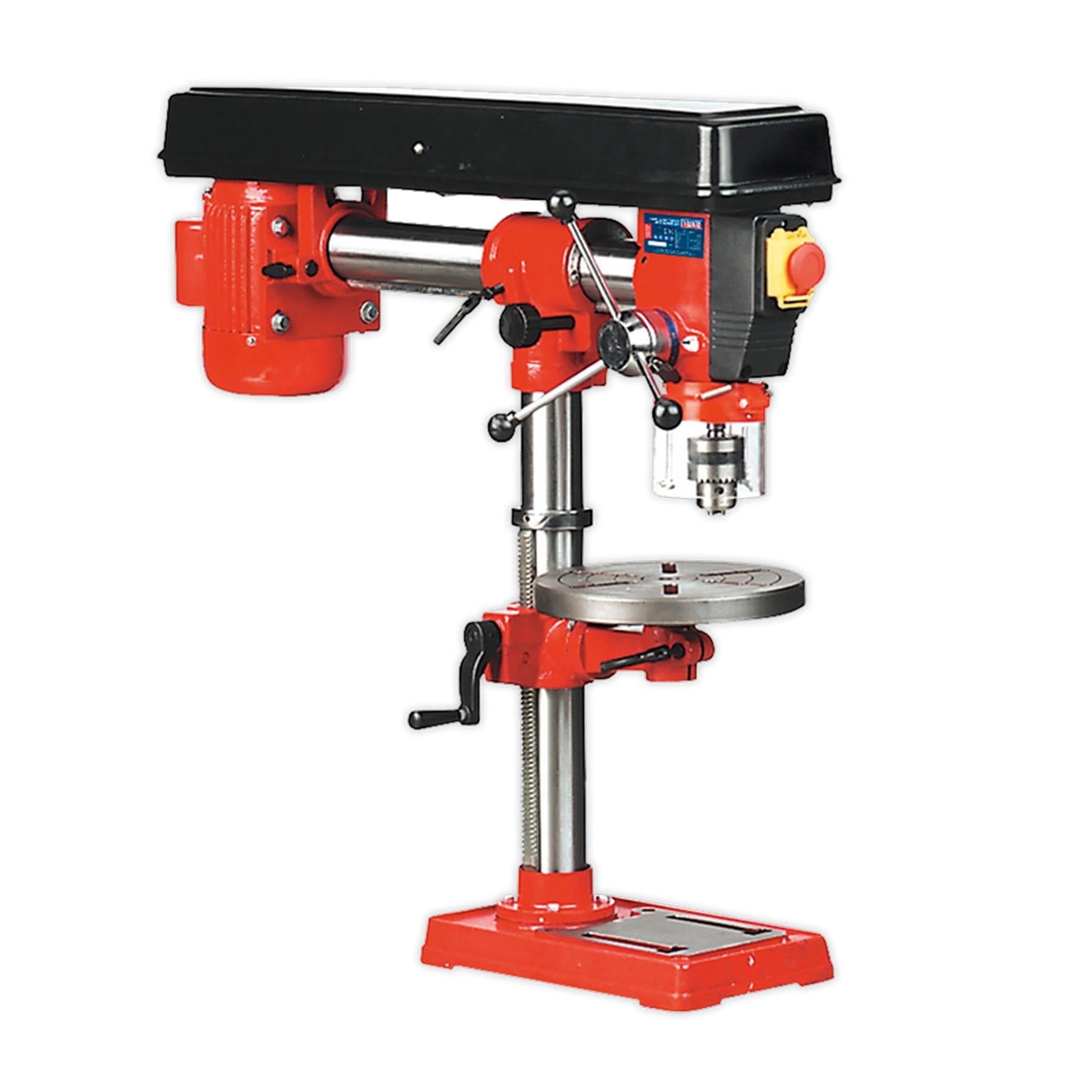 Sealey Radial Pillar Drill Bench 5-Speed 820mm Height 550W/230V