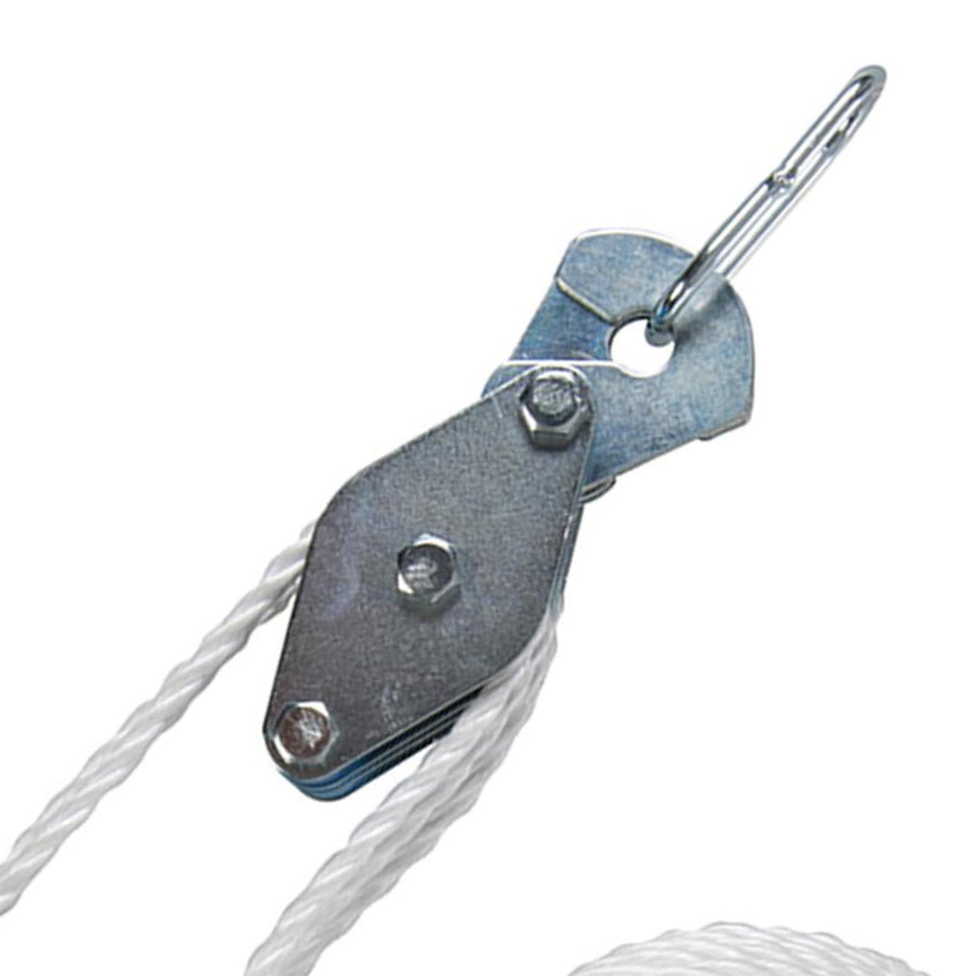 Cable Pulley Set 180Kg Lifting Cargo 19.8M Cord Workshop Zinc Plated Quality