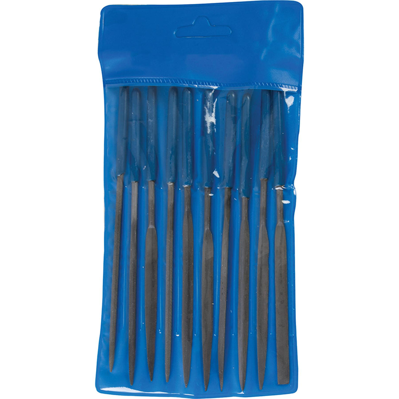 High-Quality Genuine Needle File Set 10pcs Flat Files Warding File Round Crossing Hobbying Crafts