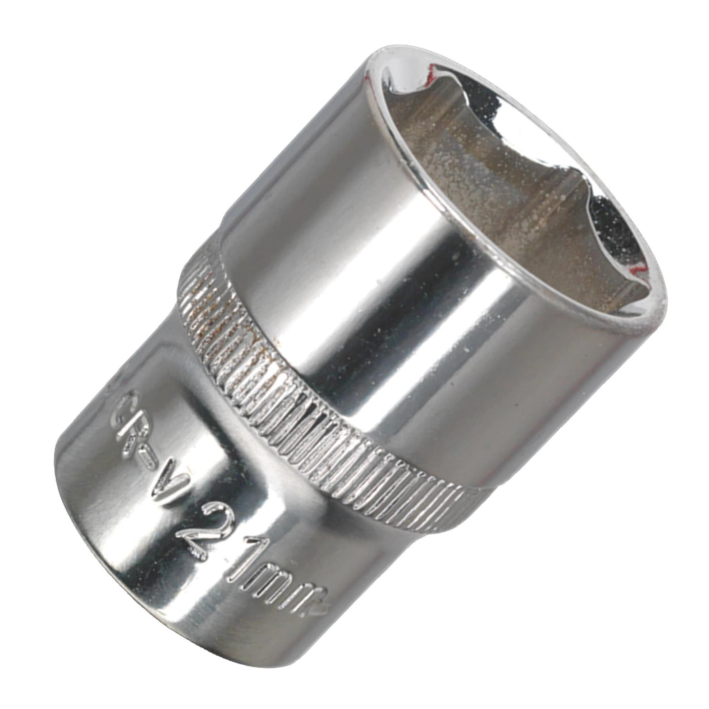 Sealey WallDrive Socket 21mm 1/2"Sq Drive Fully Polished