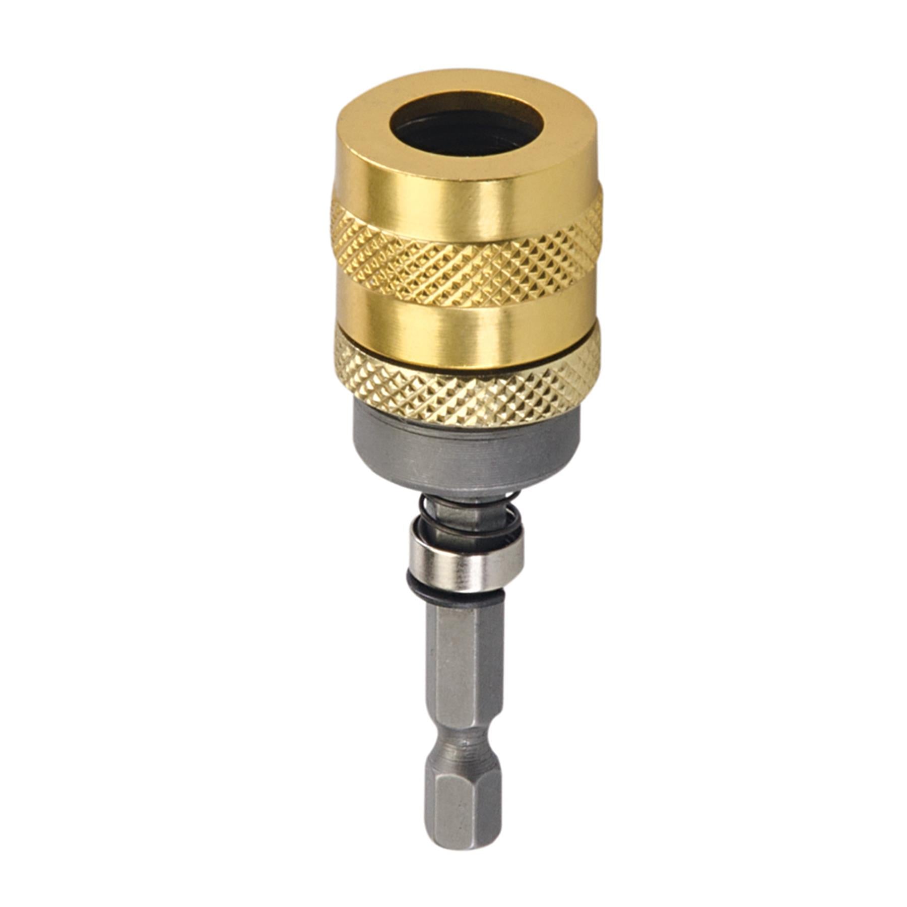 1/4" Hex Shank Depth Sensitive Drywall Bit Holder Drill Bit Knurled Adjustment