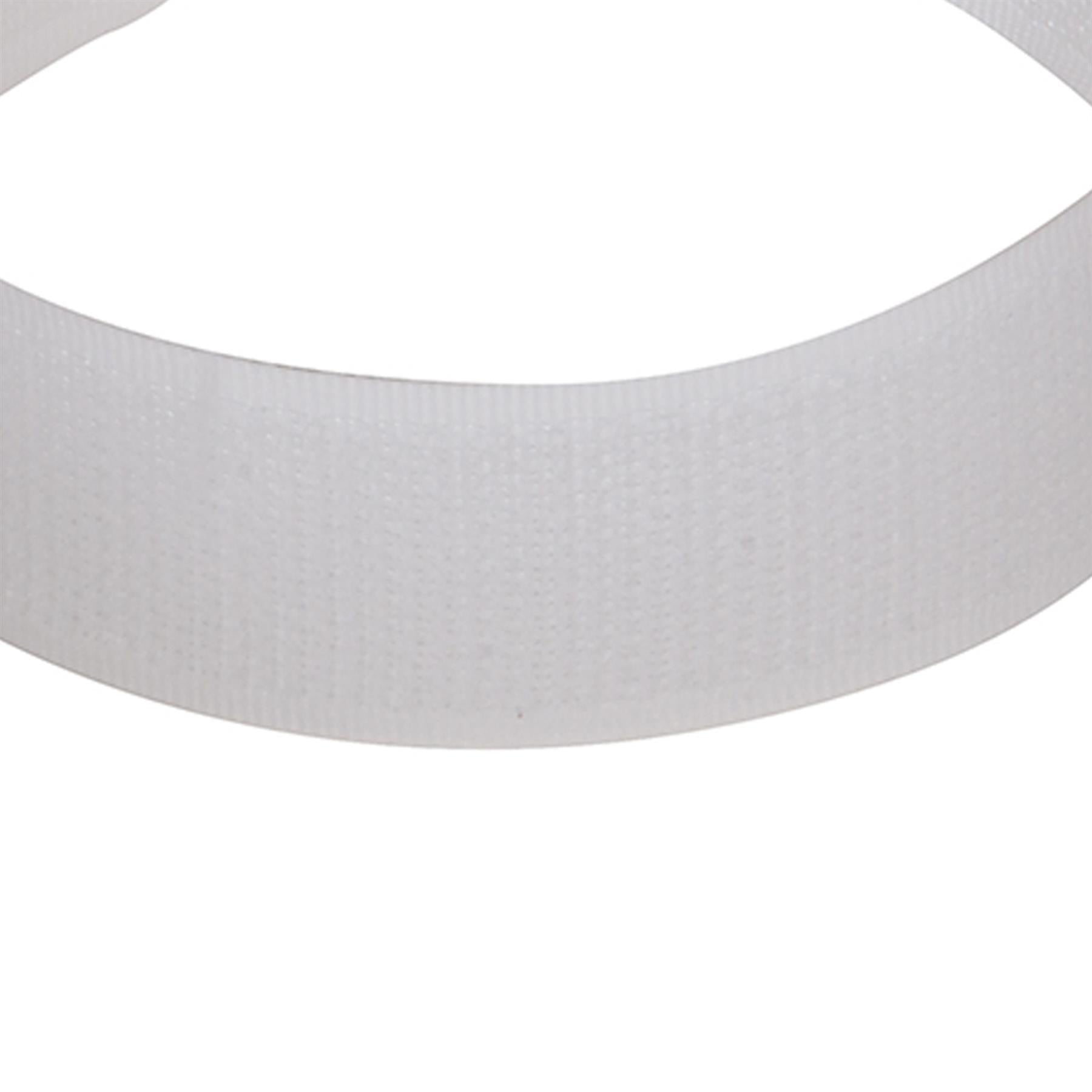 Hook and Loop 150mm White Nylon strap strapping Cable Ties with buckle Band luggage Strap