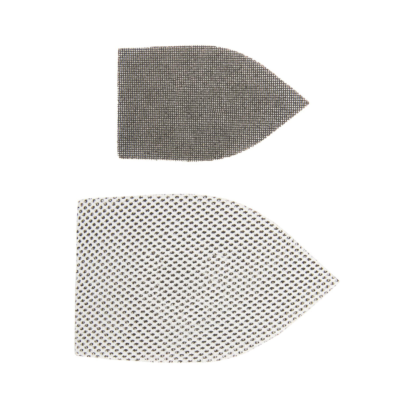 Hook & Loop Mesh Triangle Sheets 175mm X 105mm 10Pk 40 Grit Washable For Re-Use