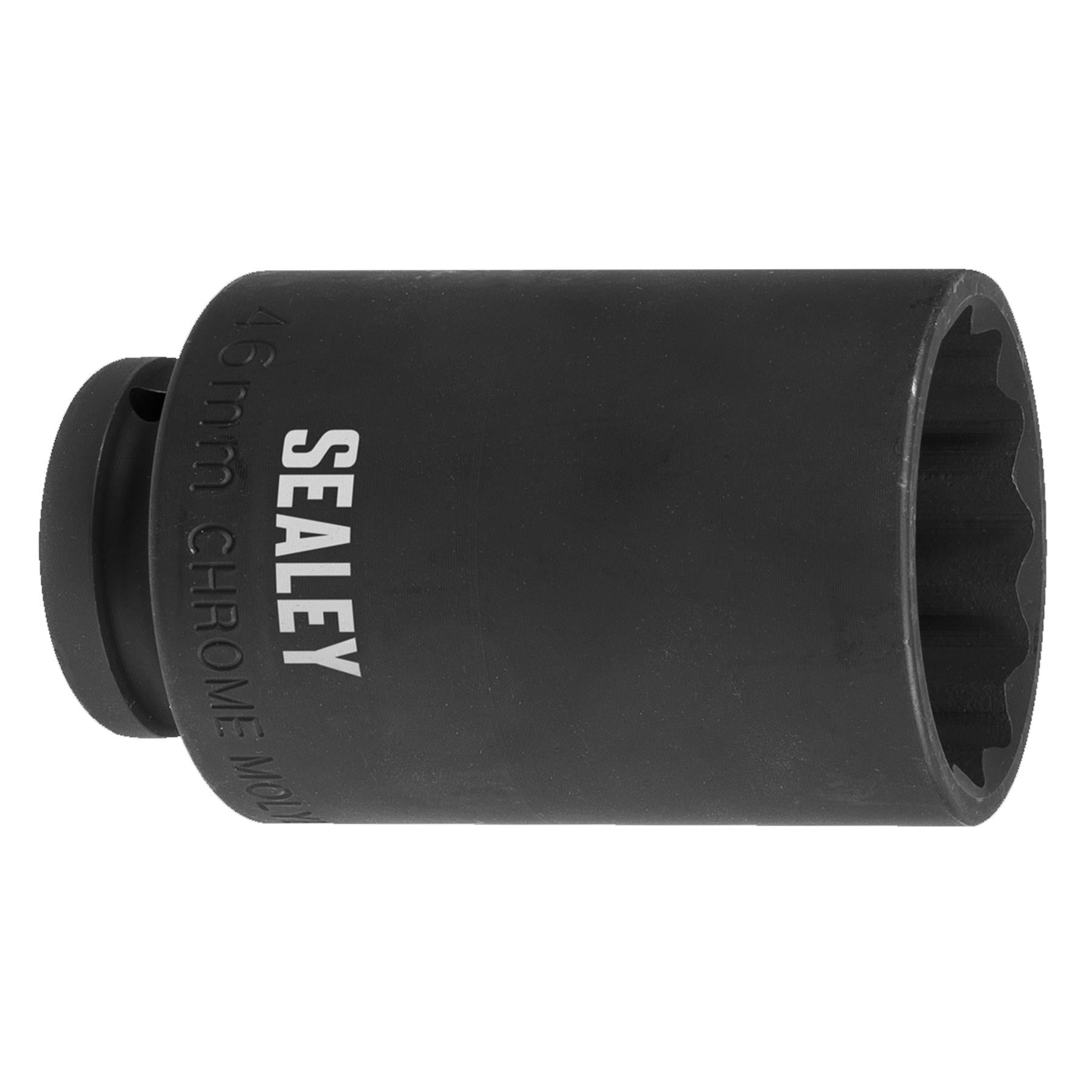 Sealey 1/2"Sq Drive 46mm 12-Point Impact Socket