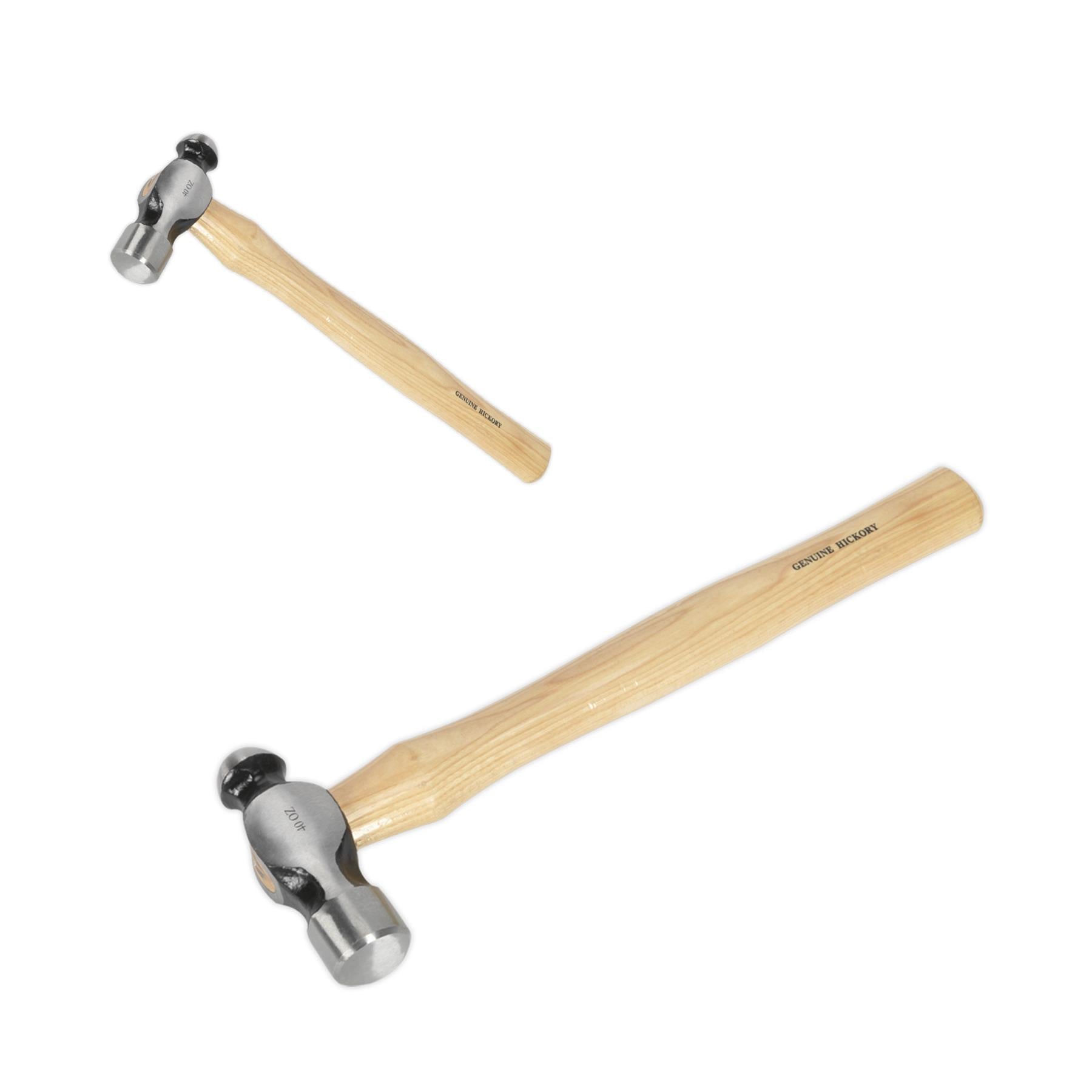 Sealey Ball Pein Hammer 2.5lb Hickory Shaft