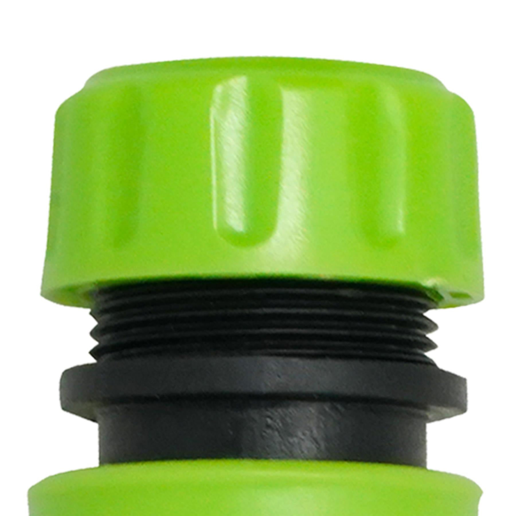 4PC Garden Hose Pipe Fitting Set Adaptor Joiner Waterstop Connectors 1/2", 3/4"