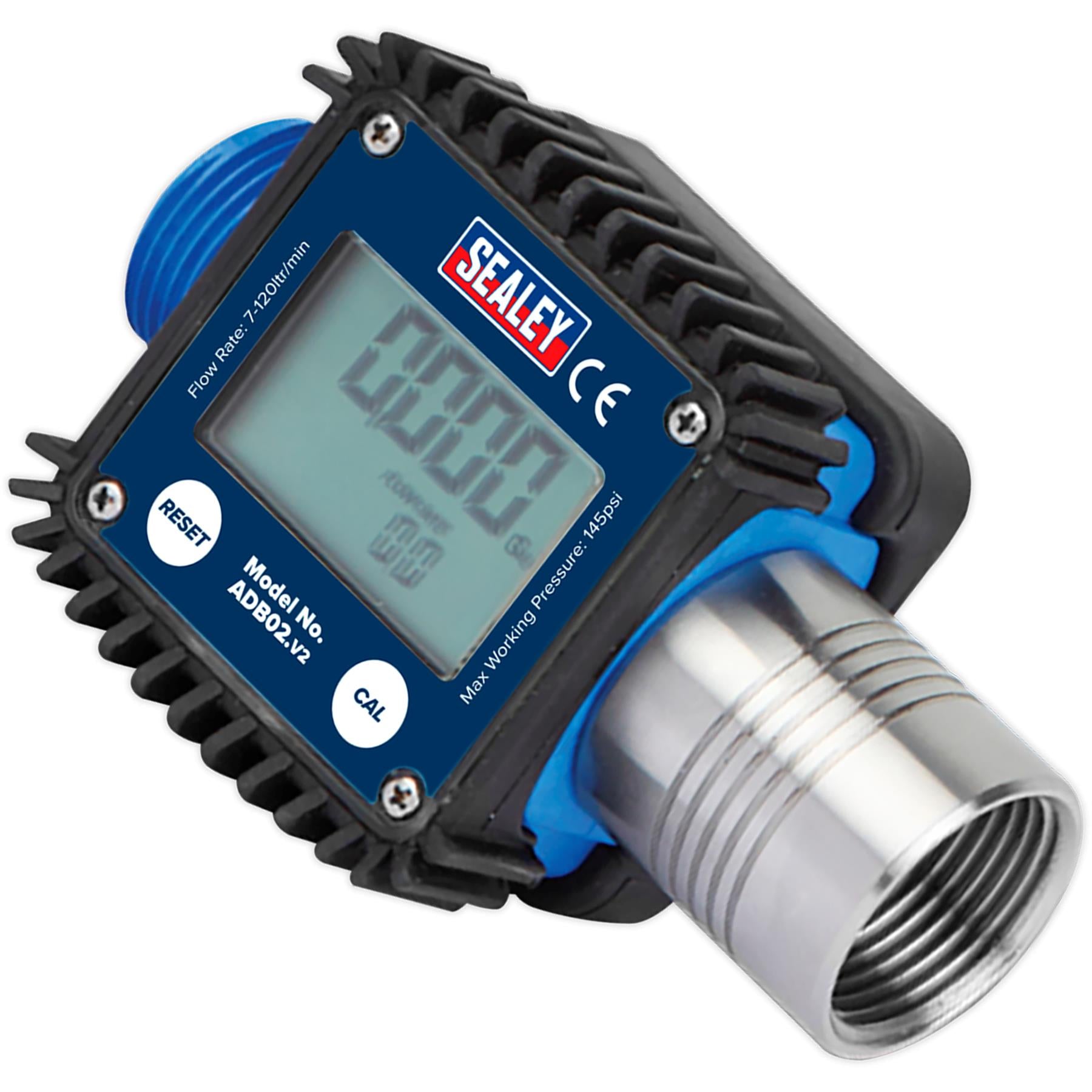 Sealey Digital Flow Meter - AdBlue® LCD Display IP55 Rated - ADB02