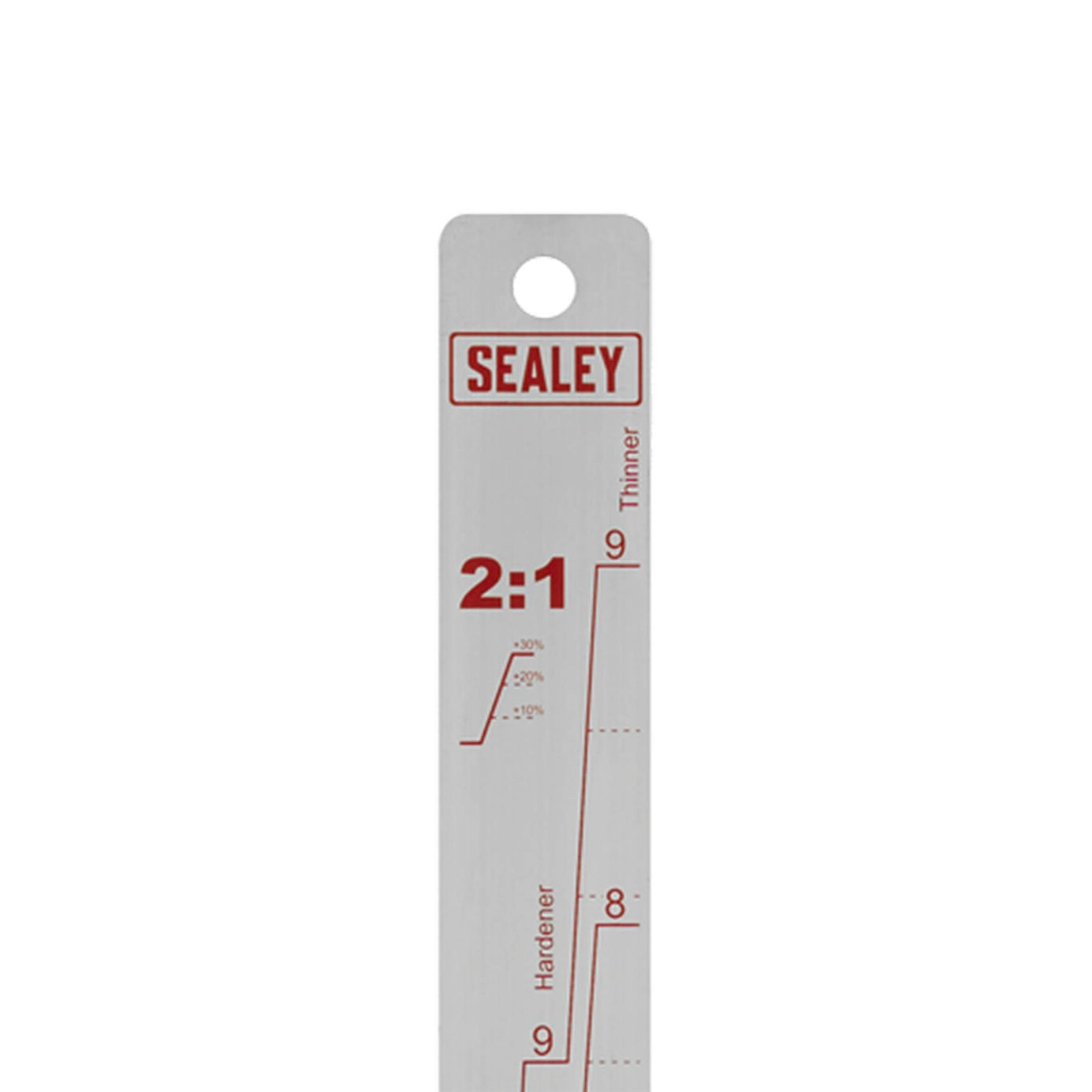 Sealey Aluminium Paint Measuring Stick 2:1/4:1