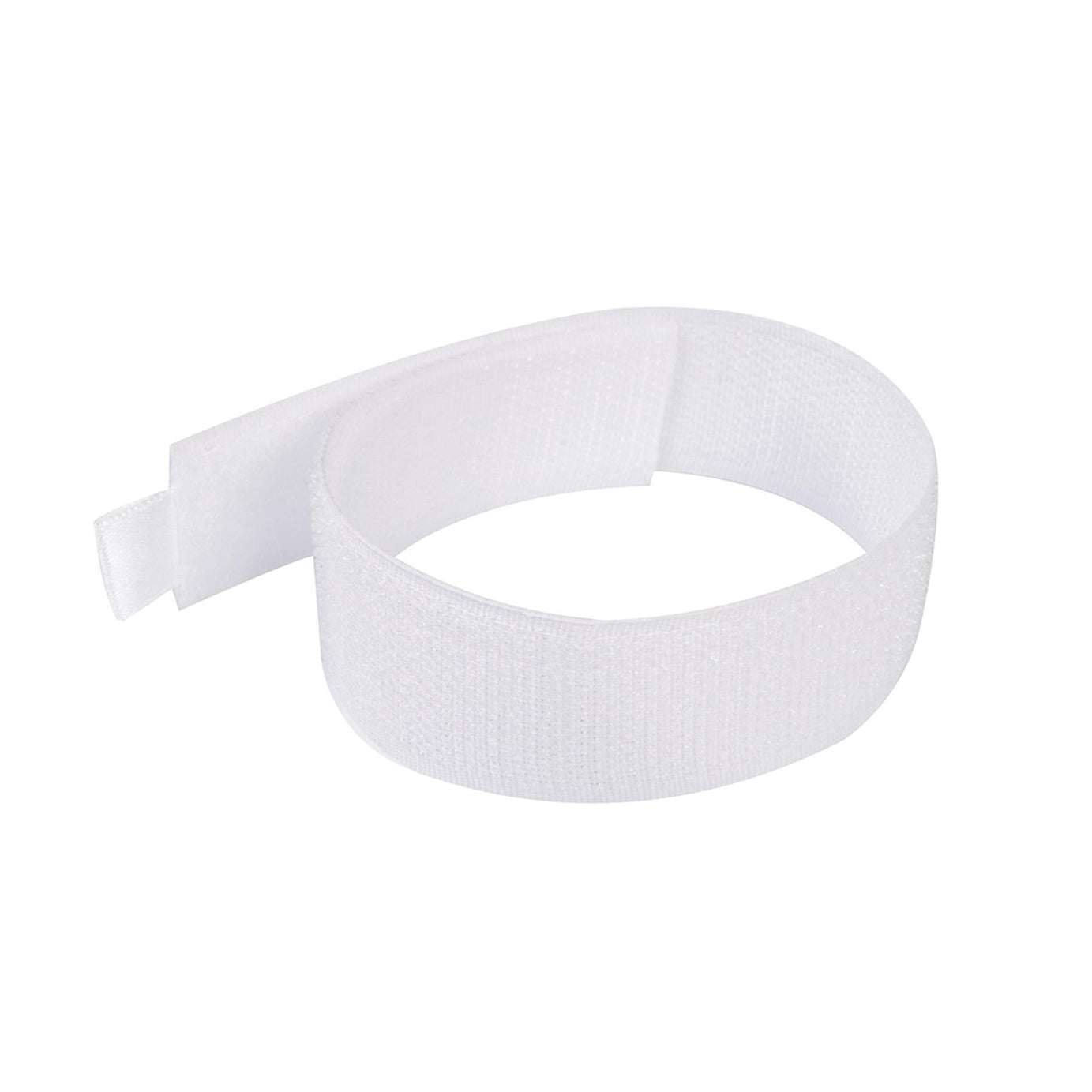 5 x Hook and Loop 300mm White Nylon strap strapping Cable Ties with buckle Band luggage Strap