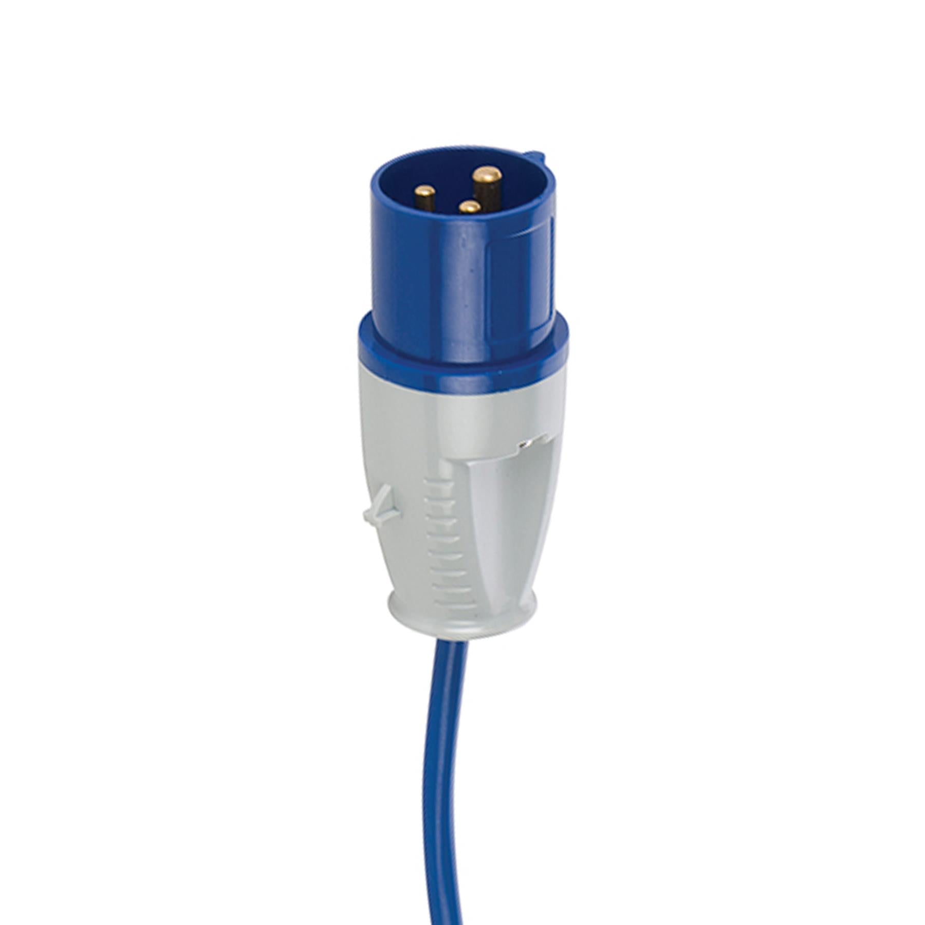 Socket Cable Fly Lead Converter 16A-13A Plug to Max 250V Socket