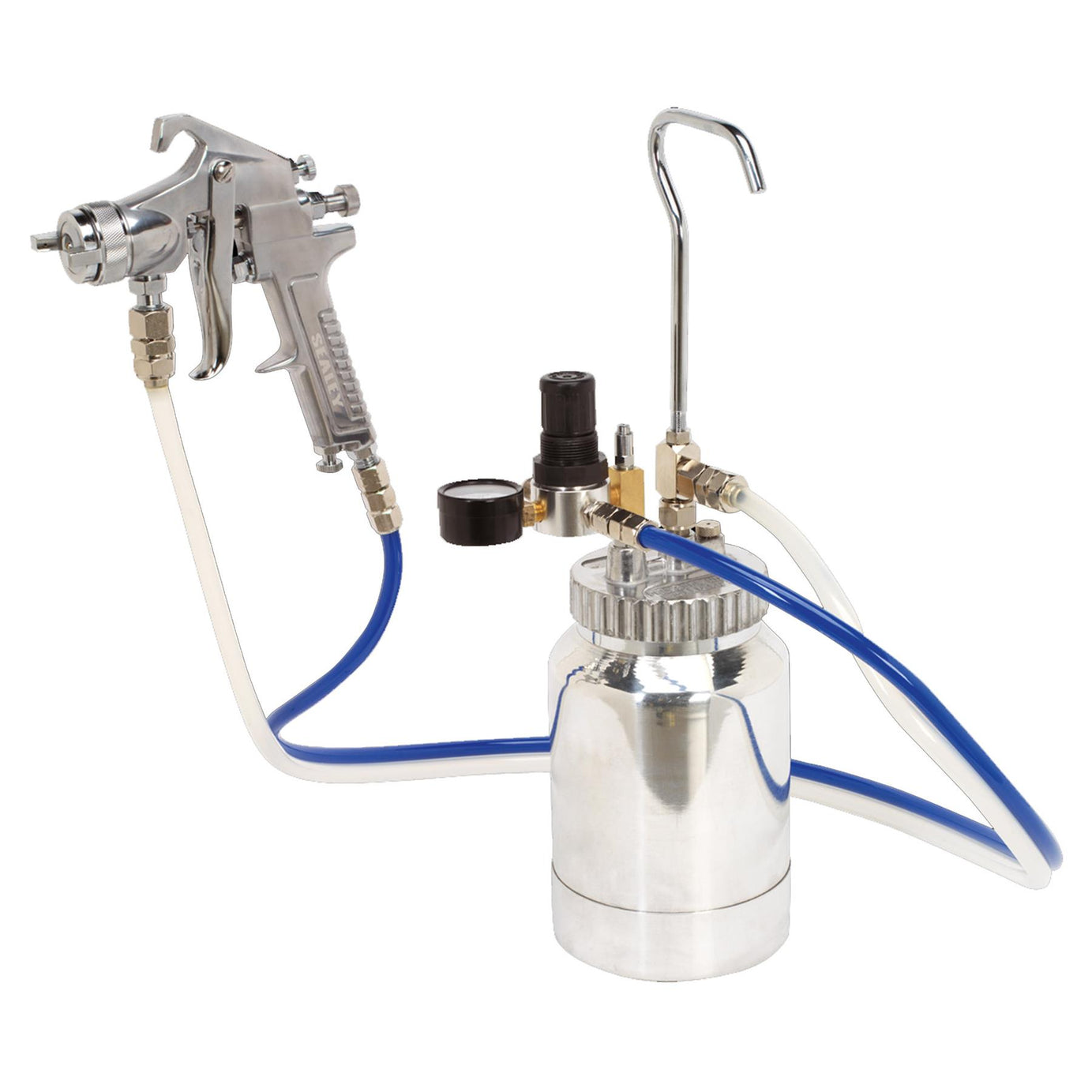 Sealey Pressure Pot System with Spray Gun & Hoses 1.8mm Set-Up