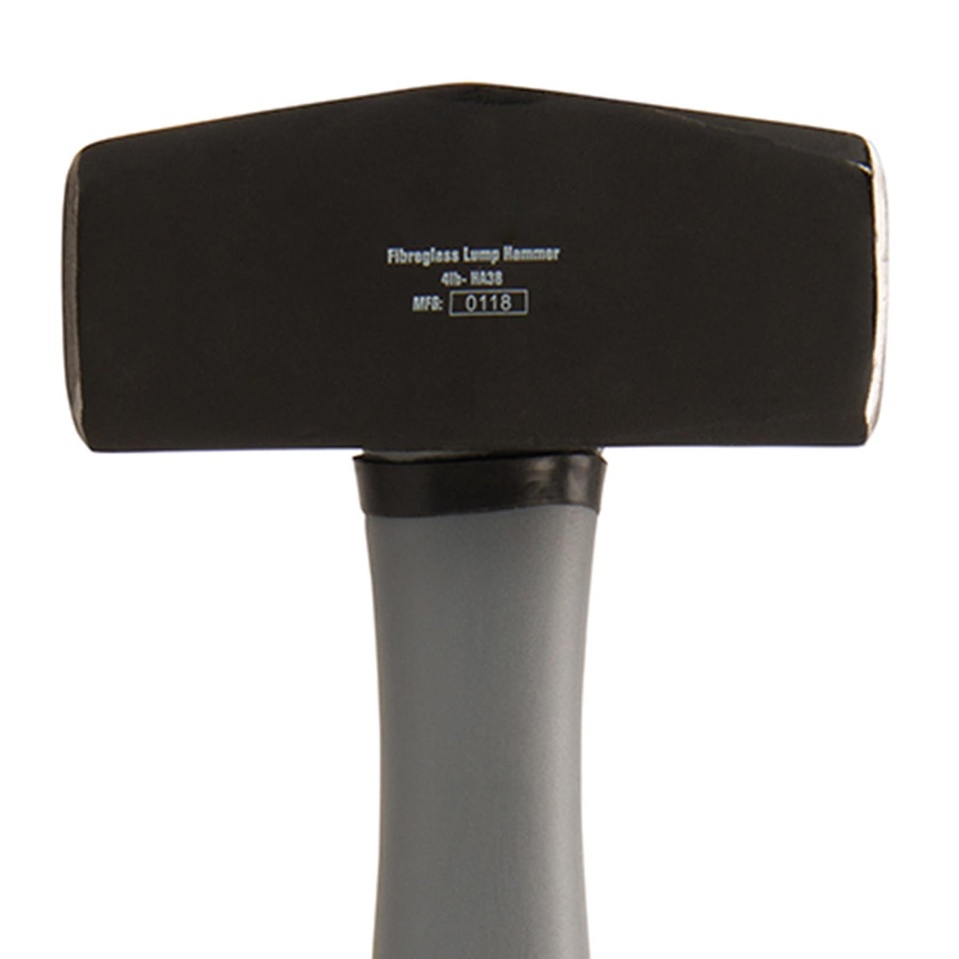 Fibreglass Lump Hammer 4Lb (1.81Kg) Steel Mallet High Grip Demoliton Building