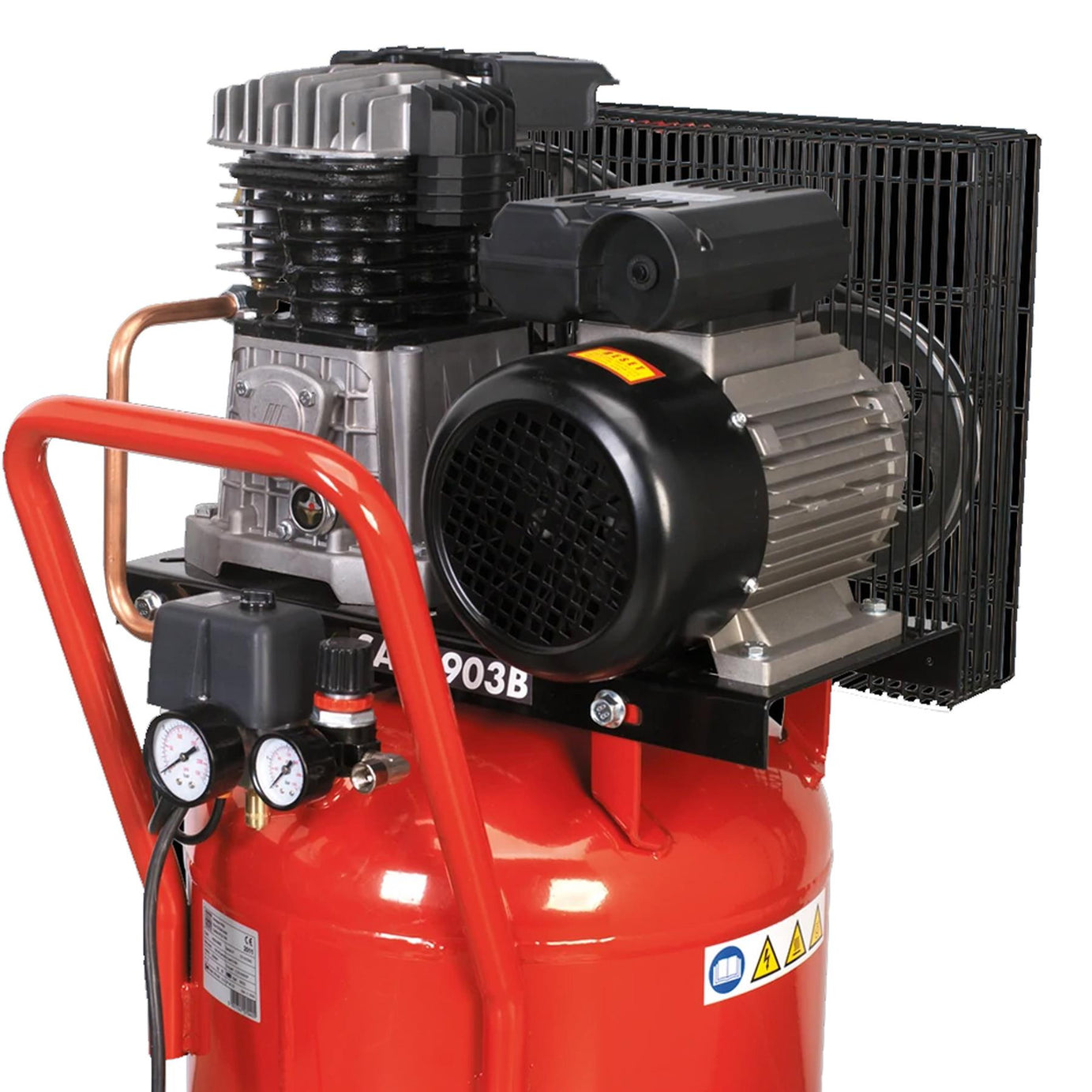 Sealey Compressor 90L Vertical Belt Drive 3hp