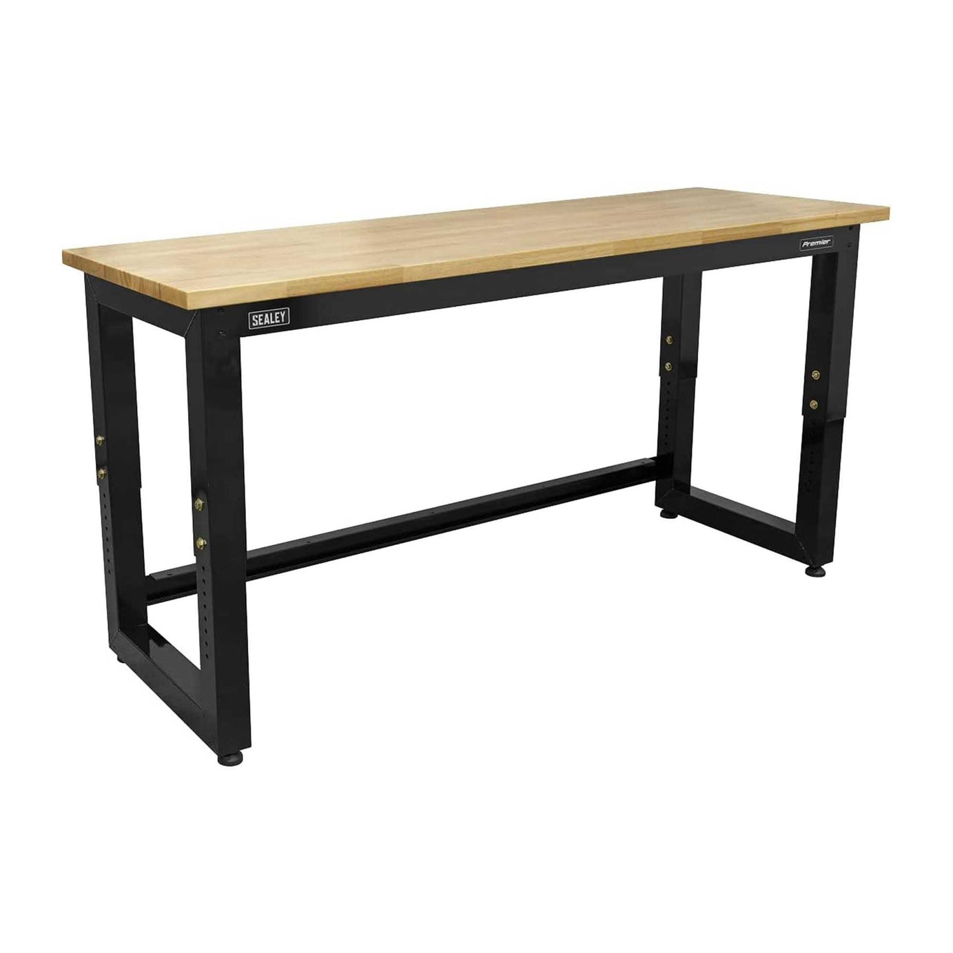 Sealey Steel Adjustable Workbench with Stainless Steel Worktop 1830mm - Heavy-Duty