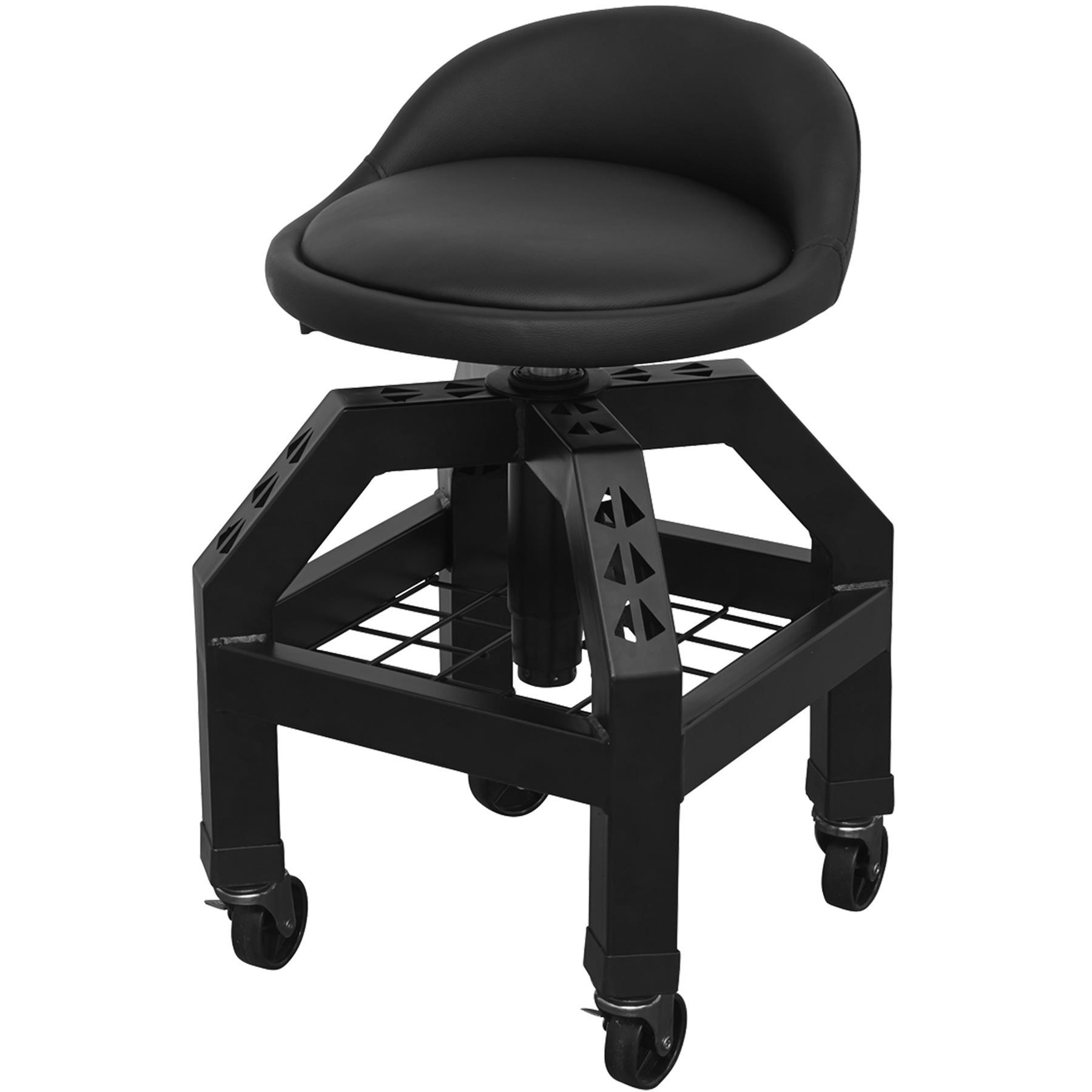Sealey Creeper Stool Pneumatic w/ Adj. Ht. Swivel Seat & Back Rest