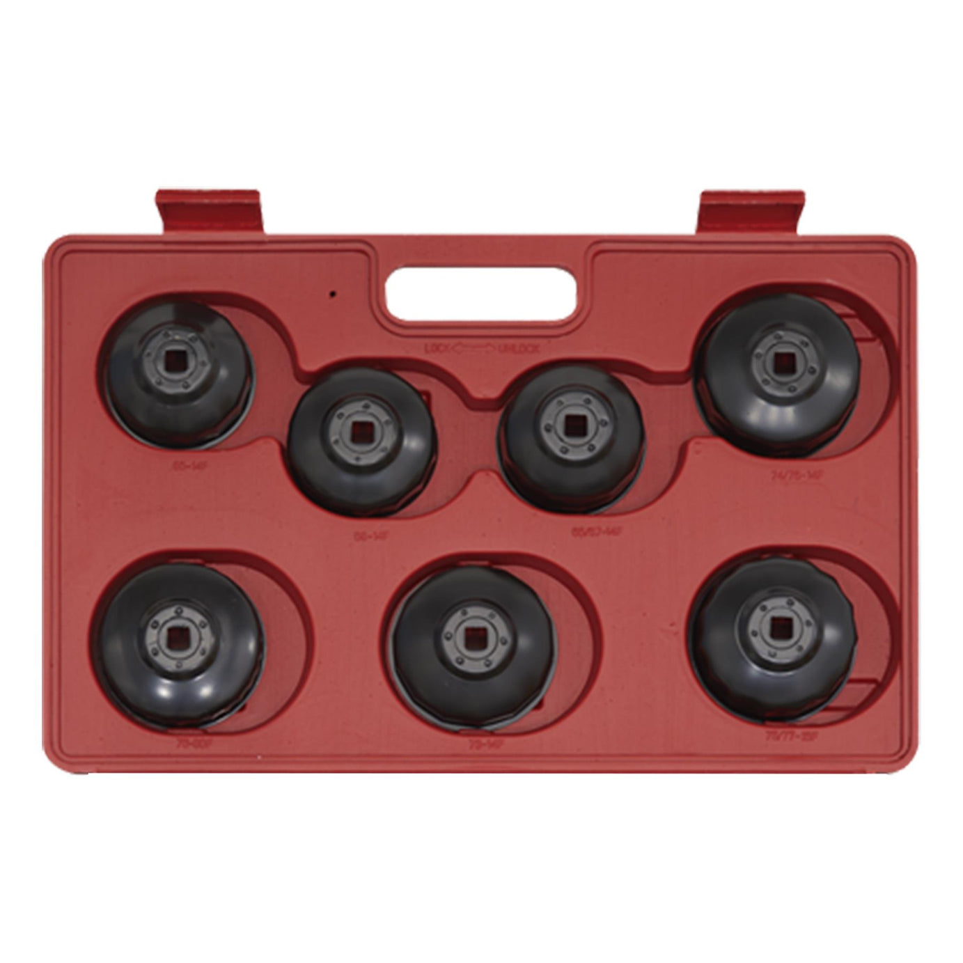 Sealey Oil Filter Cap Wrench Set 15pc