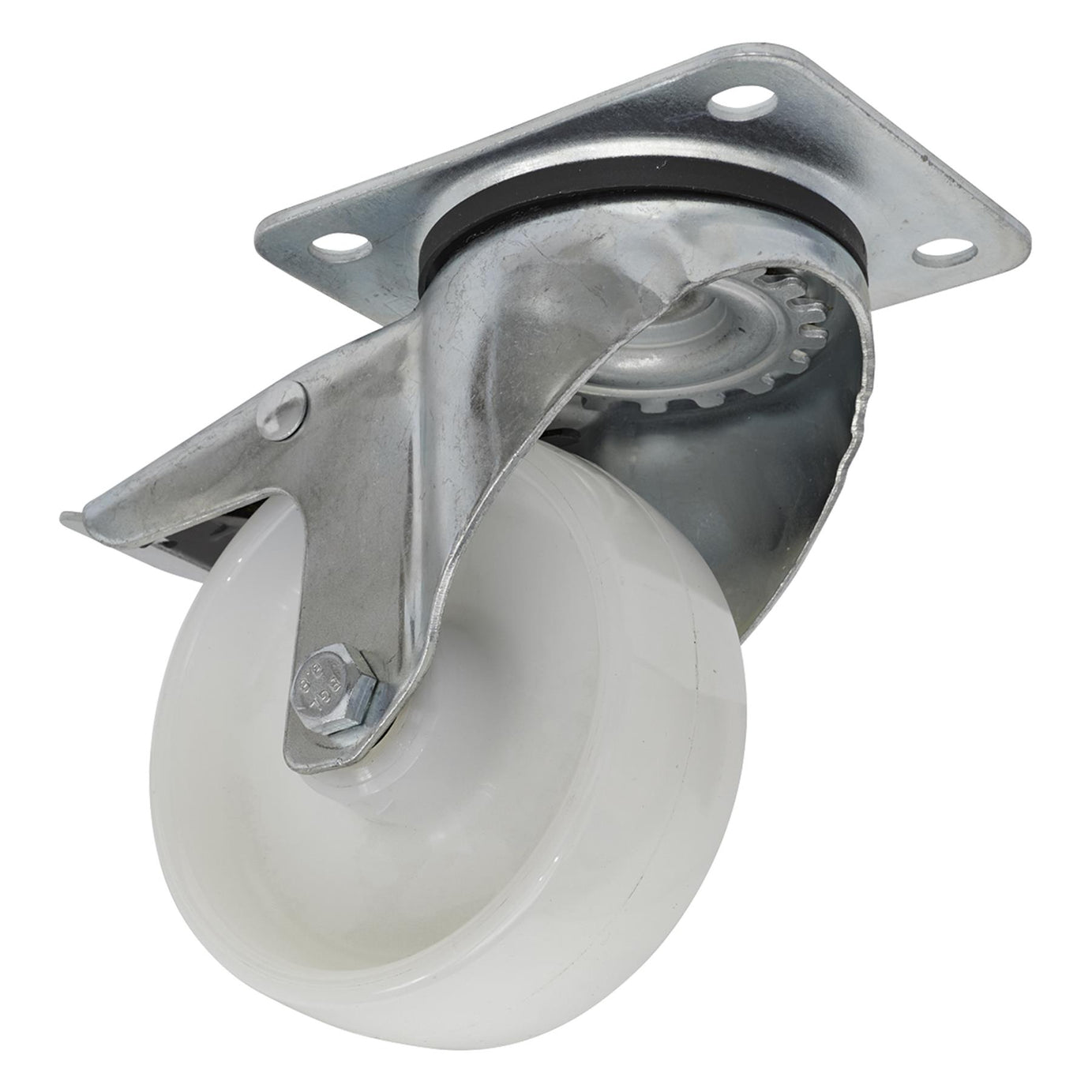 Sealey Castor Wheel Swivel Plate with Total Lock 100mm