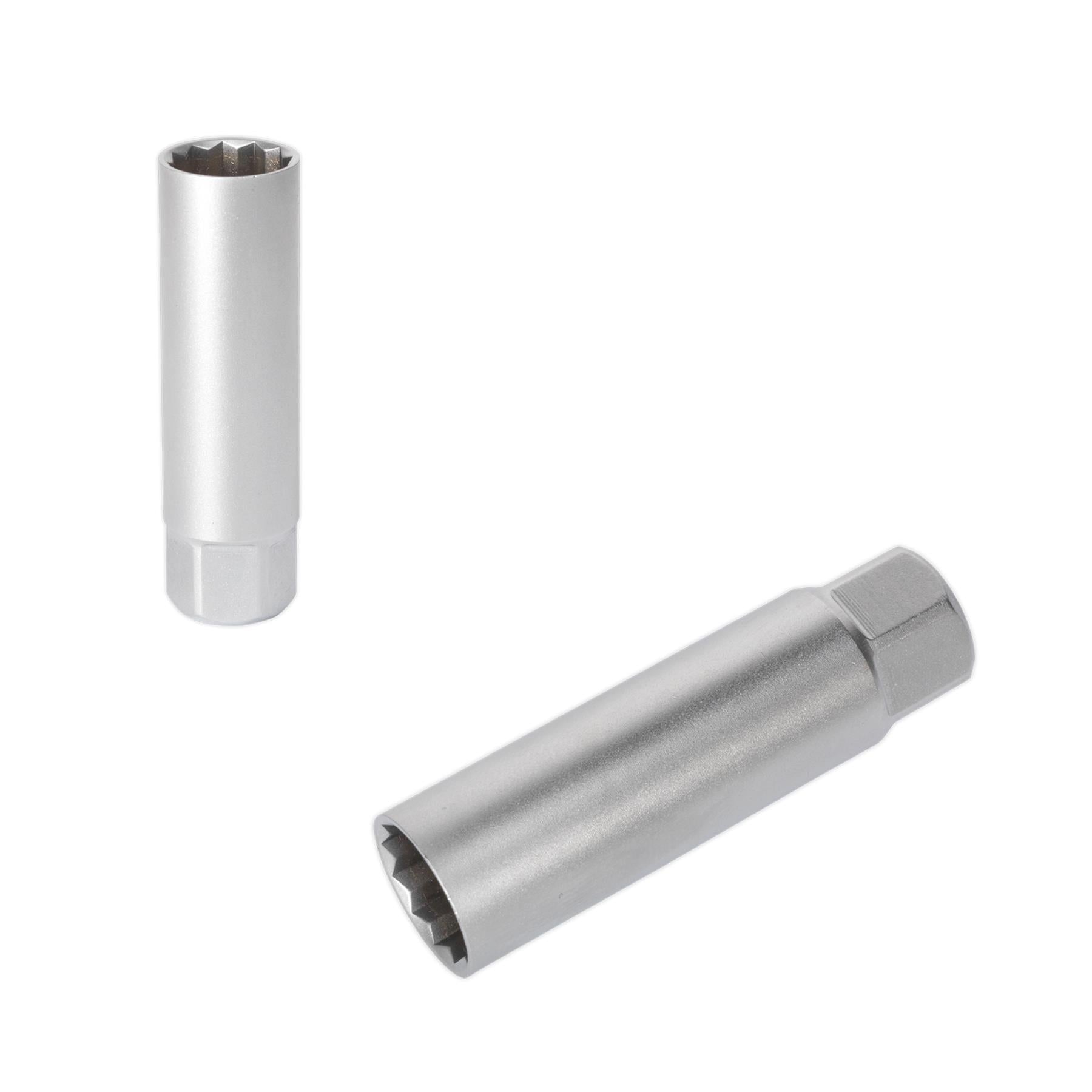 Sealey Spark Plug Socket 14mm 3/8"Sq Drive 12-Point