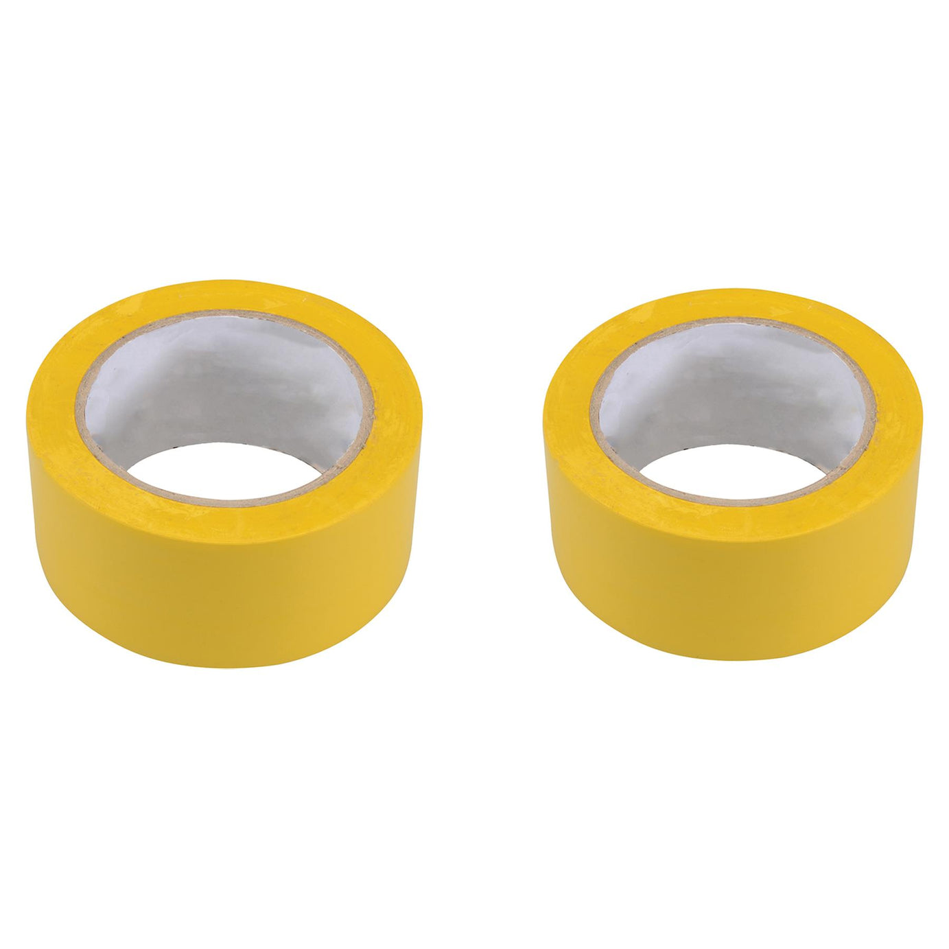 2 x High Quality PVC Electrical Insulation Tape (2 Inch 50mm) Yellow Wide Flame Retardent