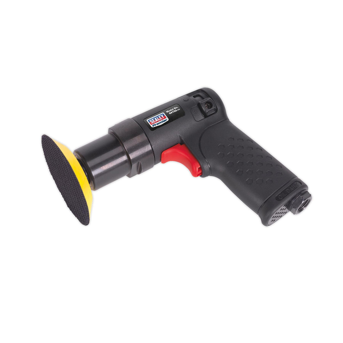 Sealey Air Polisher  75mm Mini Composite Premier Smooth & Powerful Operation