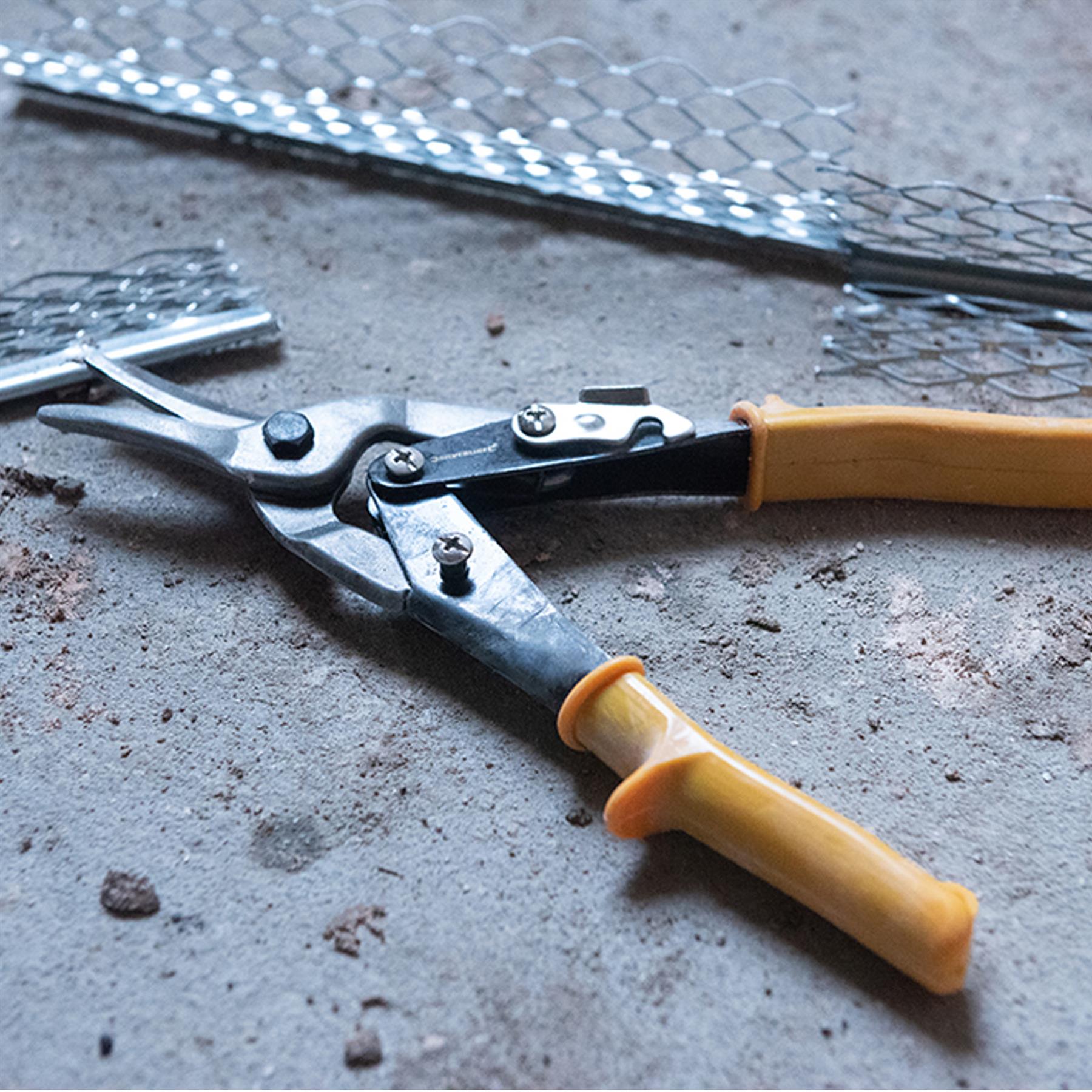 3Pce Aviation Tin Snips Set 250mm Chrome Vanadium Steel Blades Brand New