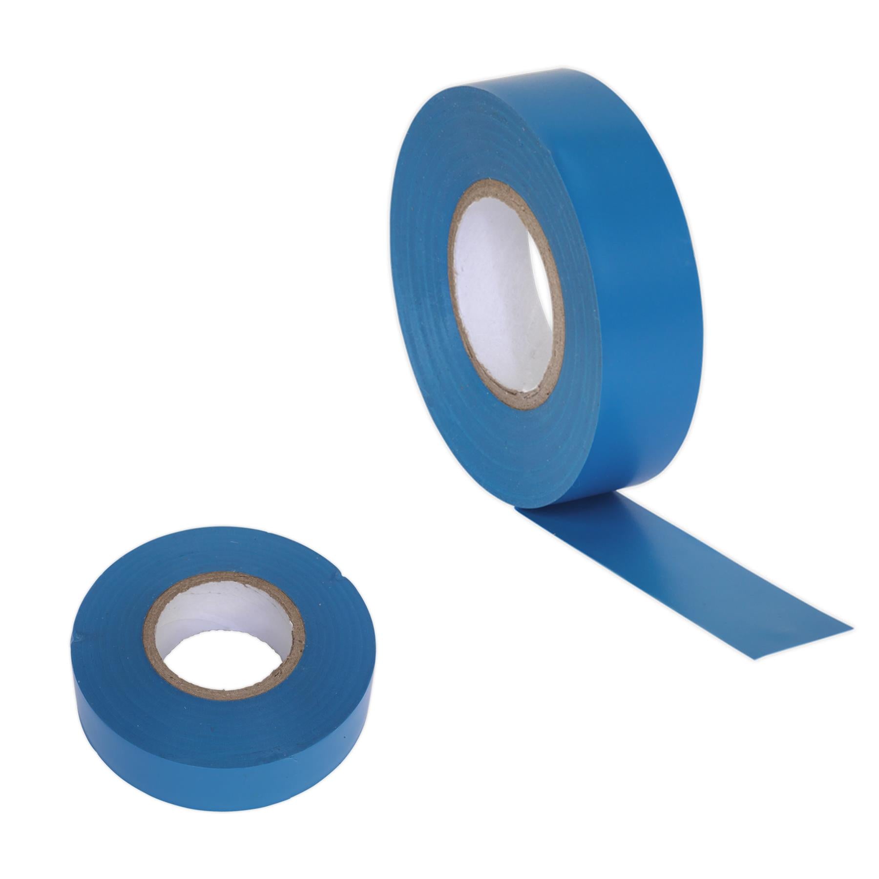 Sealey PVC Insulating Tape 19mm x 20m Blue Pack of 10