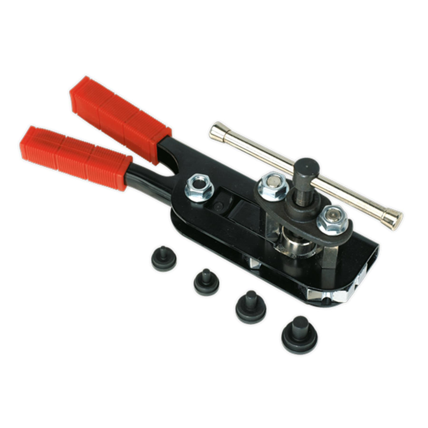 Sealey Brake Pipe Flaring Tool Kit Single & Double Flares 3/16"-1/2" SAE AK5063