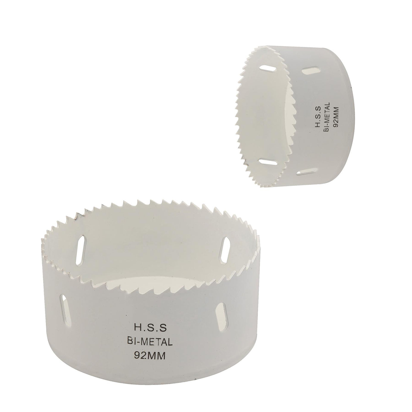 Heavy Duty Bi-Metal Holesaw 92mm Variable Pitch Steel Wood Metal Pvc Fast Clean