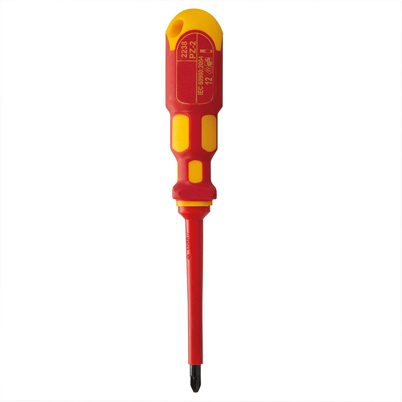 King Dick Vde Screwdriver Pozidriv 6 X 100mm British Made Insulated