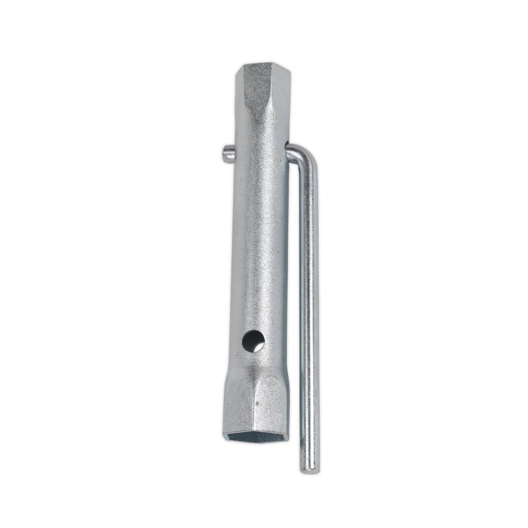 Sealey Dbl End Long Reach Spark Plug Box Spanner 17/21mm L-Bar