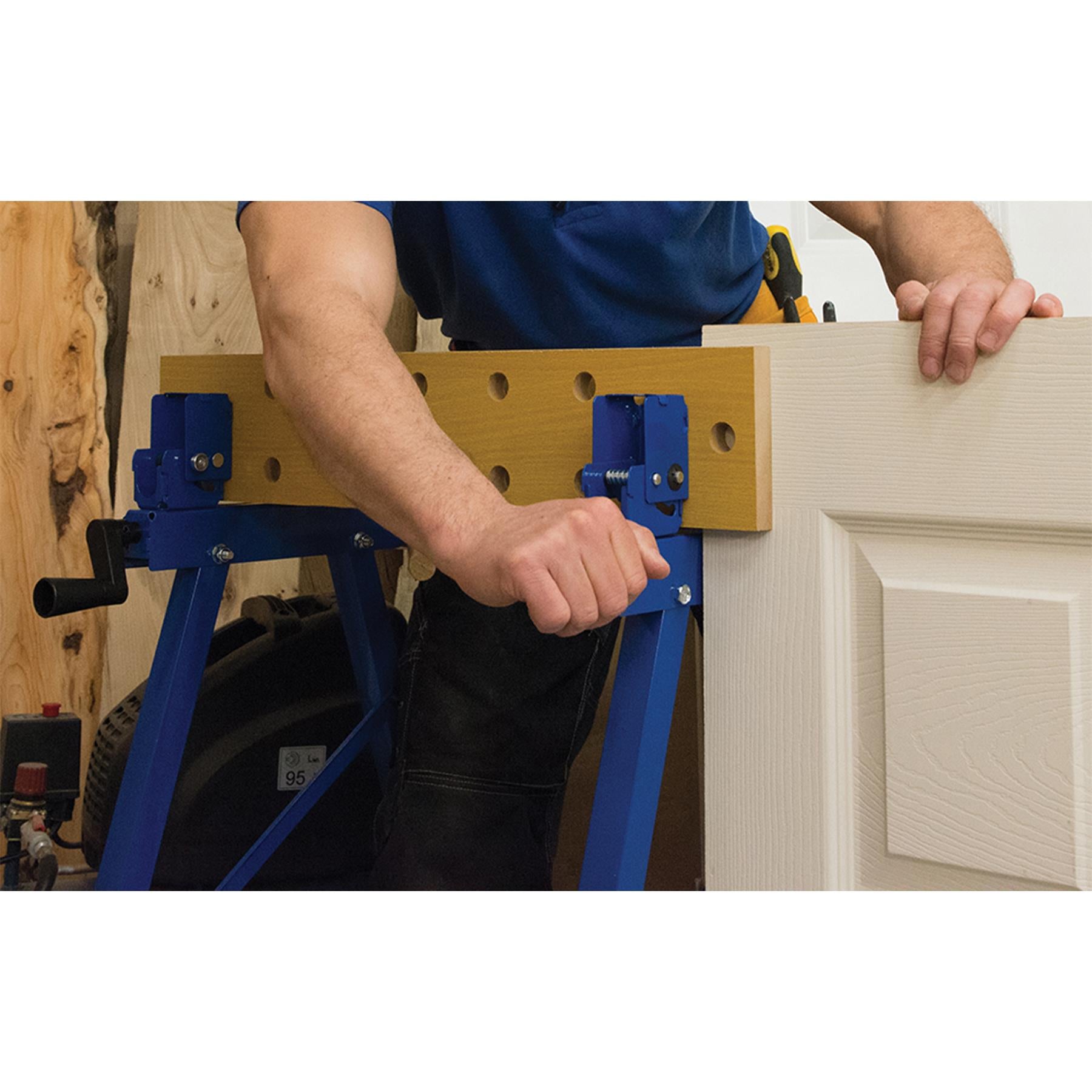 Heavy Duty Flip Top Workbench Maximum Load 150Kg Square Steel Frame