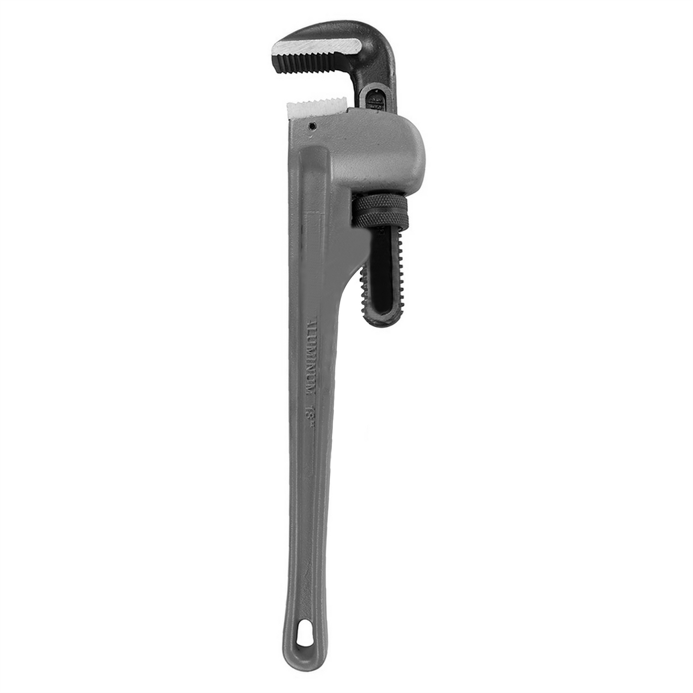 Aluminium Pipe Wrench Corossion Resistant With Rippled Powder Coating 450mm/18"