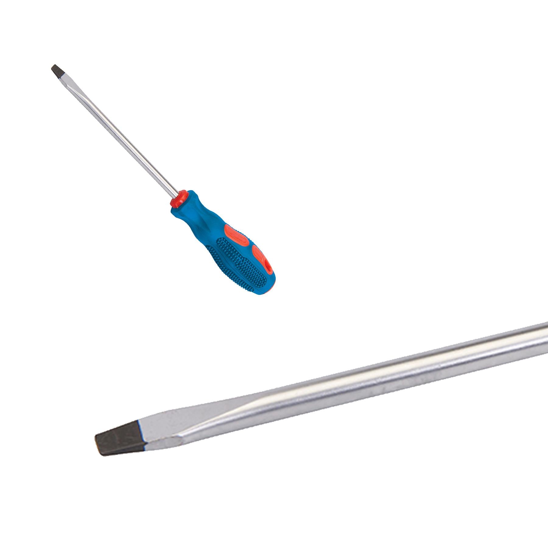 General Purpose Screwdriver Slotted Flared 8mm x 150mm Chrome Vanadium Blade