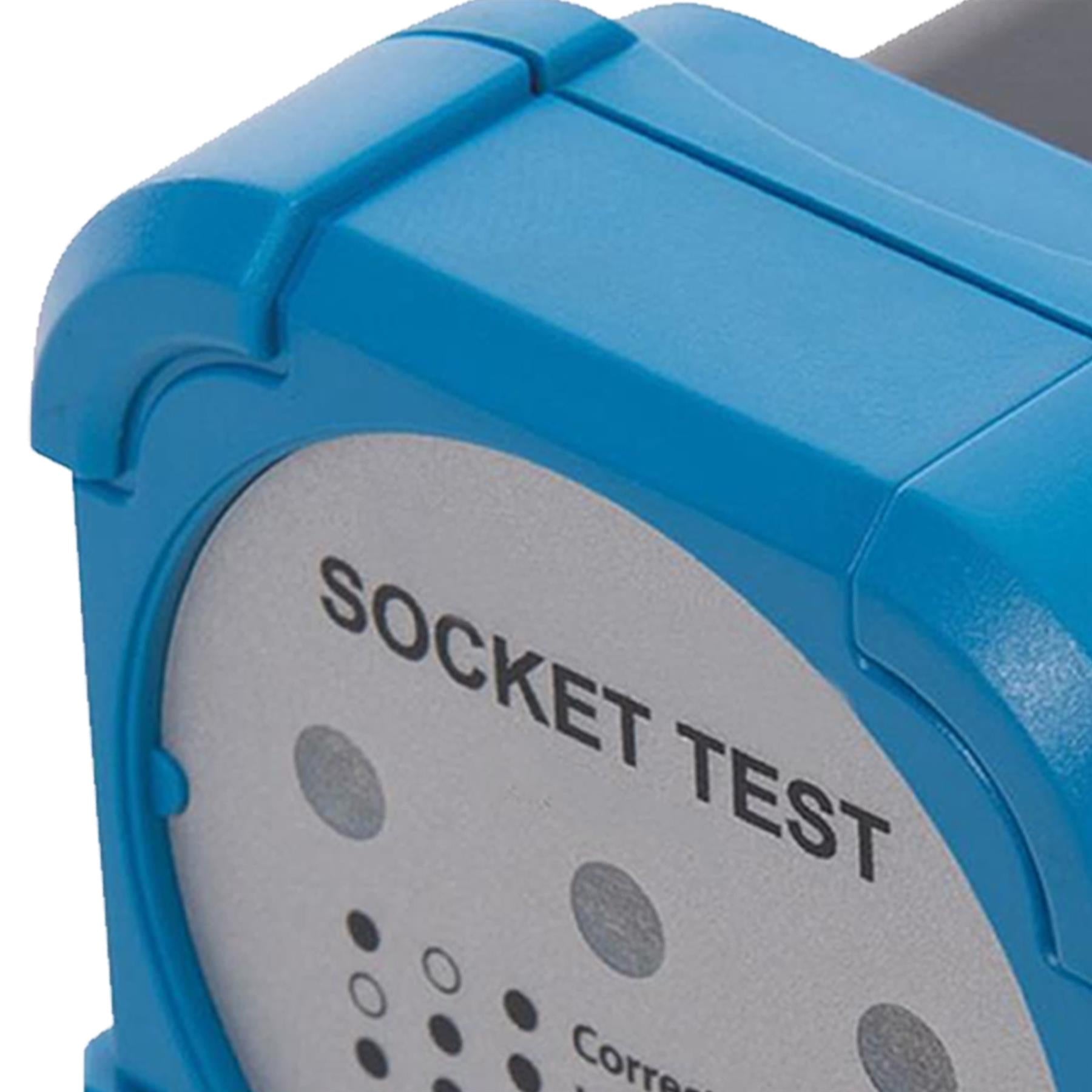 Electric Mains Plug In Socket Tester 240V Power Live Earth For Checking Sockets