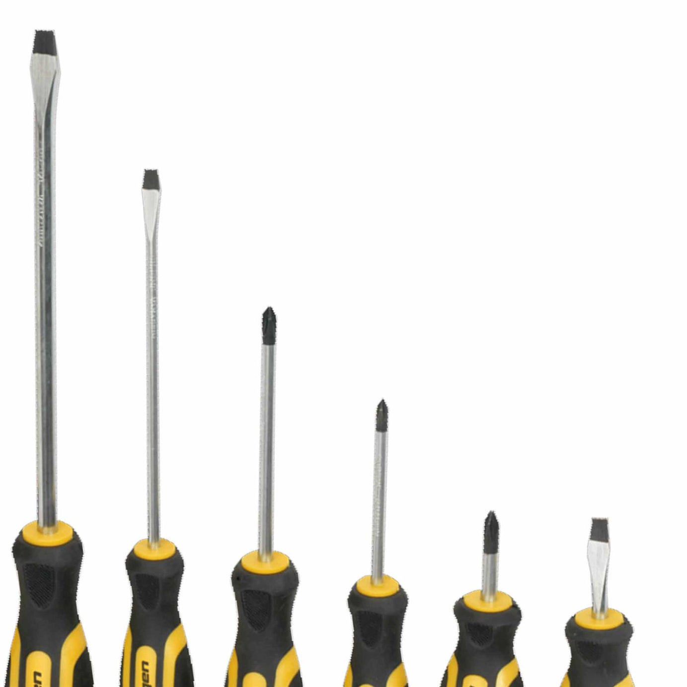 Sealey Soft Grip Screwdriver Set 12pc